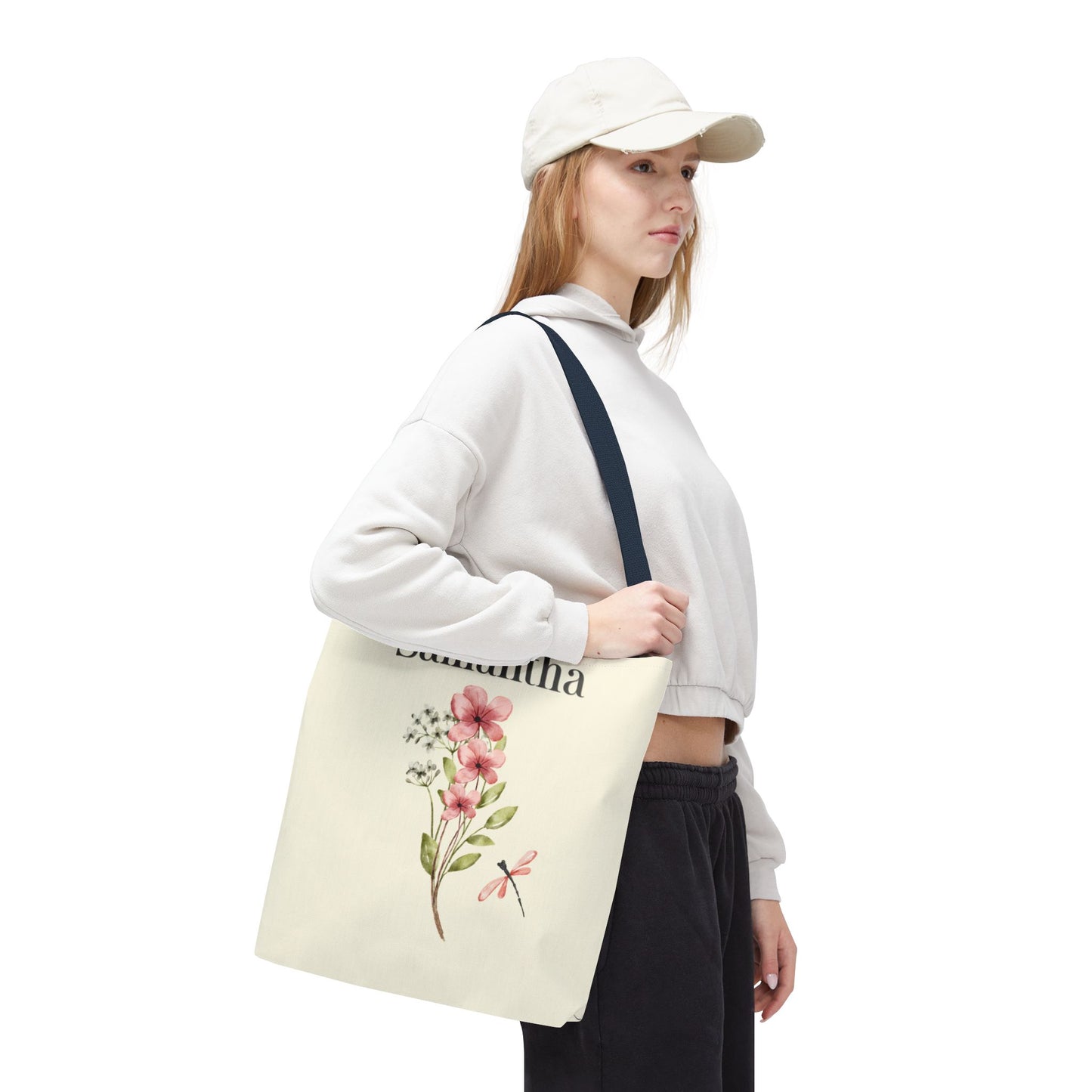 Personalized tote bag, Prayer warrior gift, Bible study bag, Christian tote, Church group gifts, Flower tote, Church bag, Flower tote bag.
