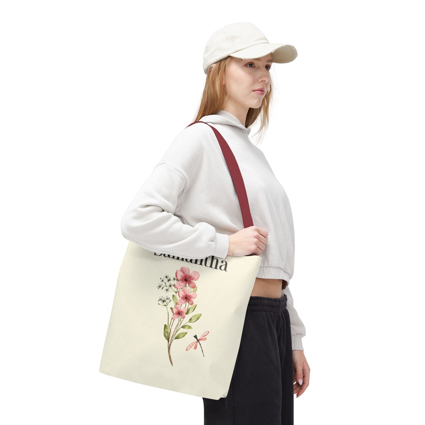 Personalized tote bag, Prayer warrior gift, Bible study bag, Christian tote, Church group gifts, Flower tote, Church bag, Flower tote bag.