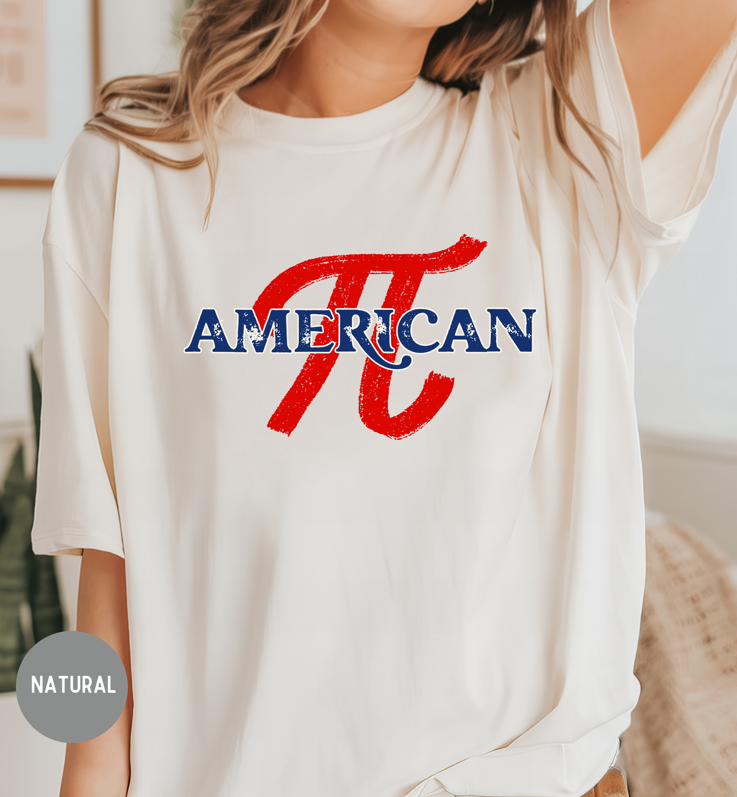 American Pi T-Shirt | Patriotic Math Shirt | Funny Americana Graphic Tee | Fourth of July Unisex Shirt