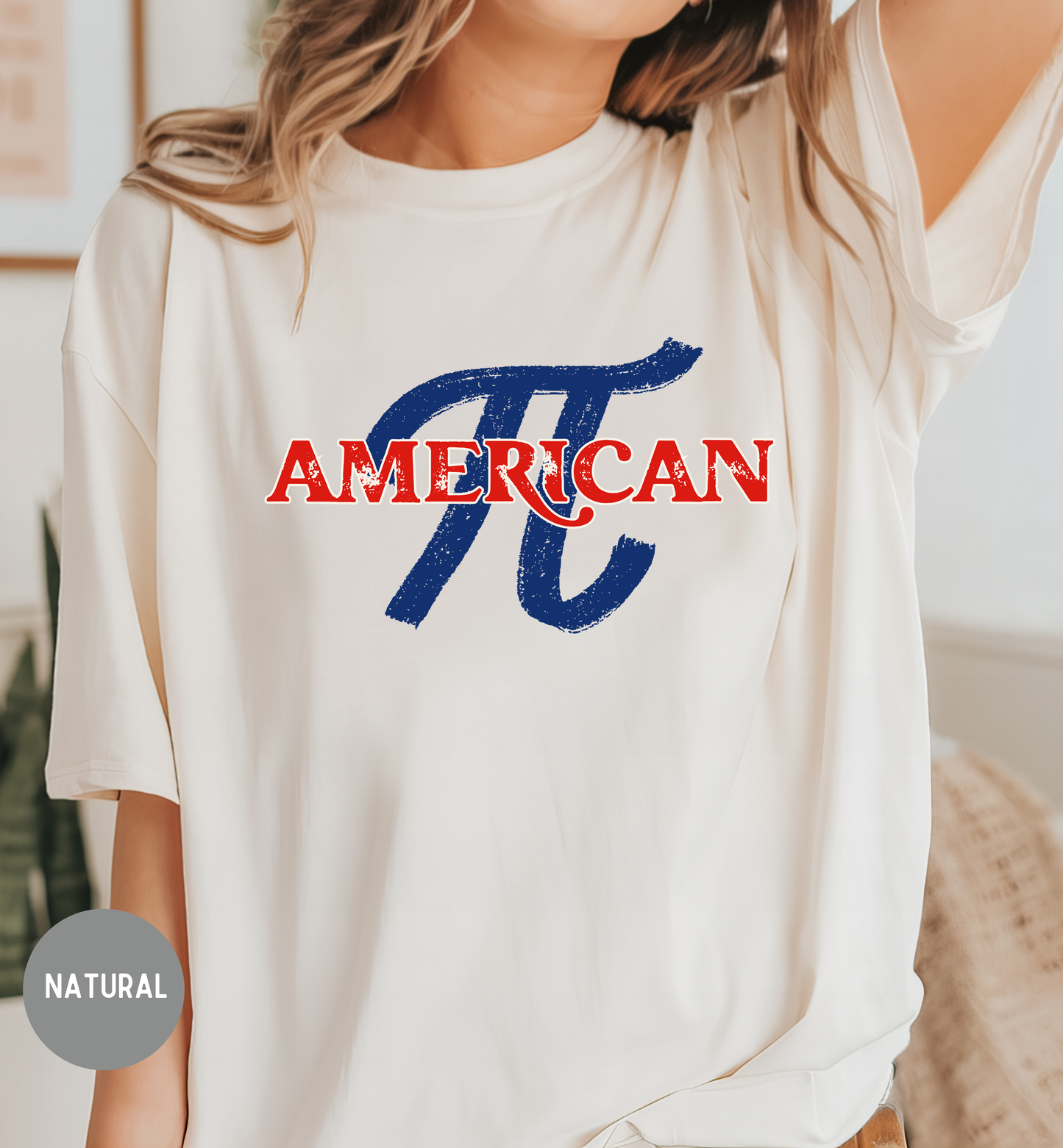 American Pi T-Shirt | Patriotic Math Shirt | Funny Americana Graphic Tee | Fourth of July Unisex Shirt
