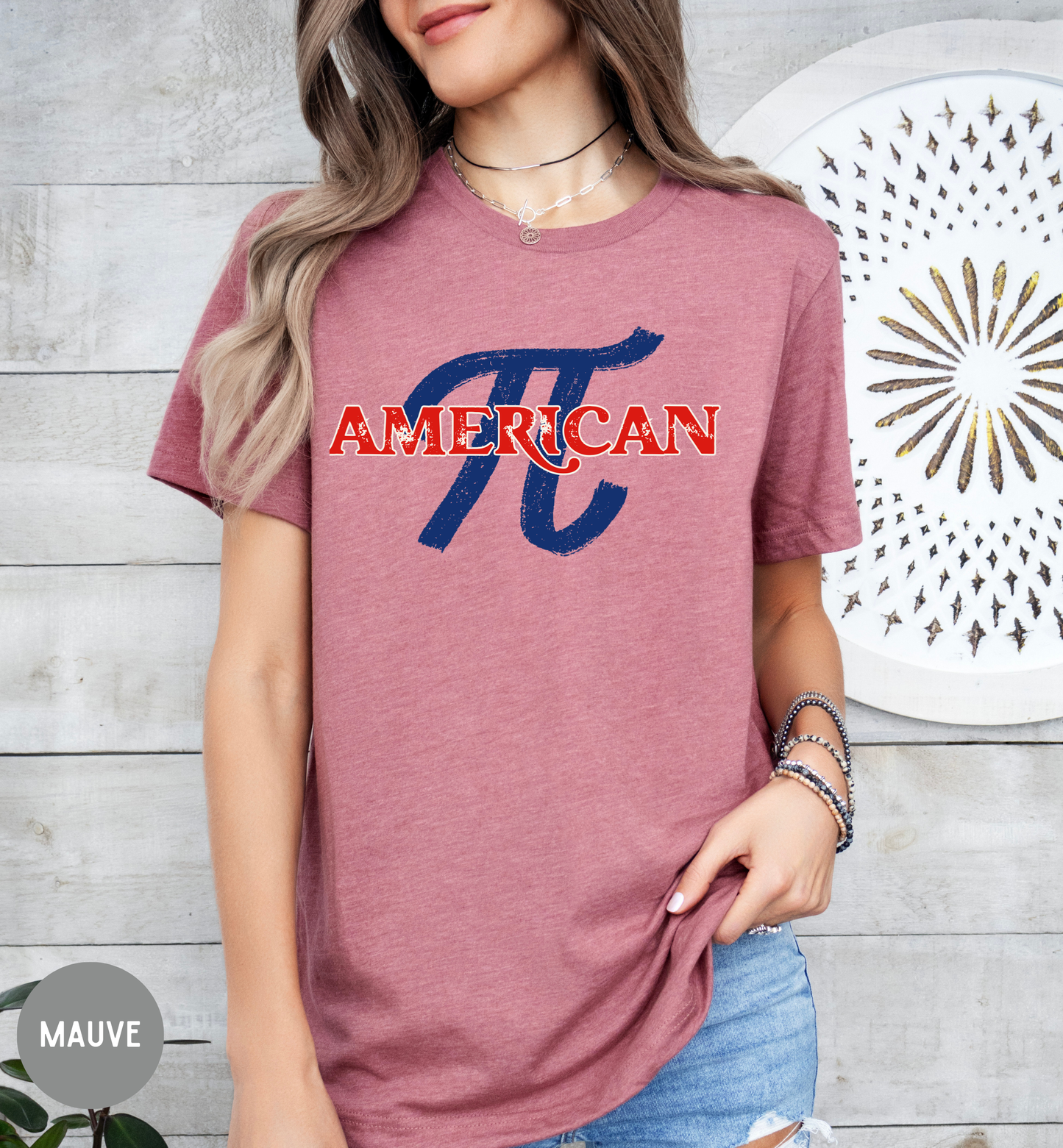 American Pi T-Shirt | Patriotic Math Shirt | Funny Americana Graphic Tee | Fourth of July Unisex Shirt