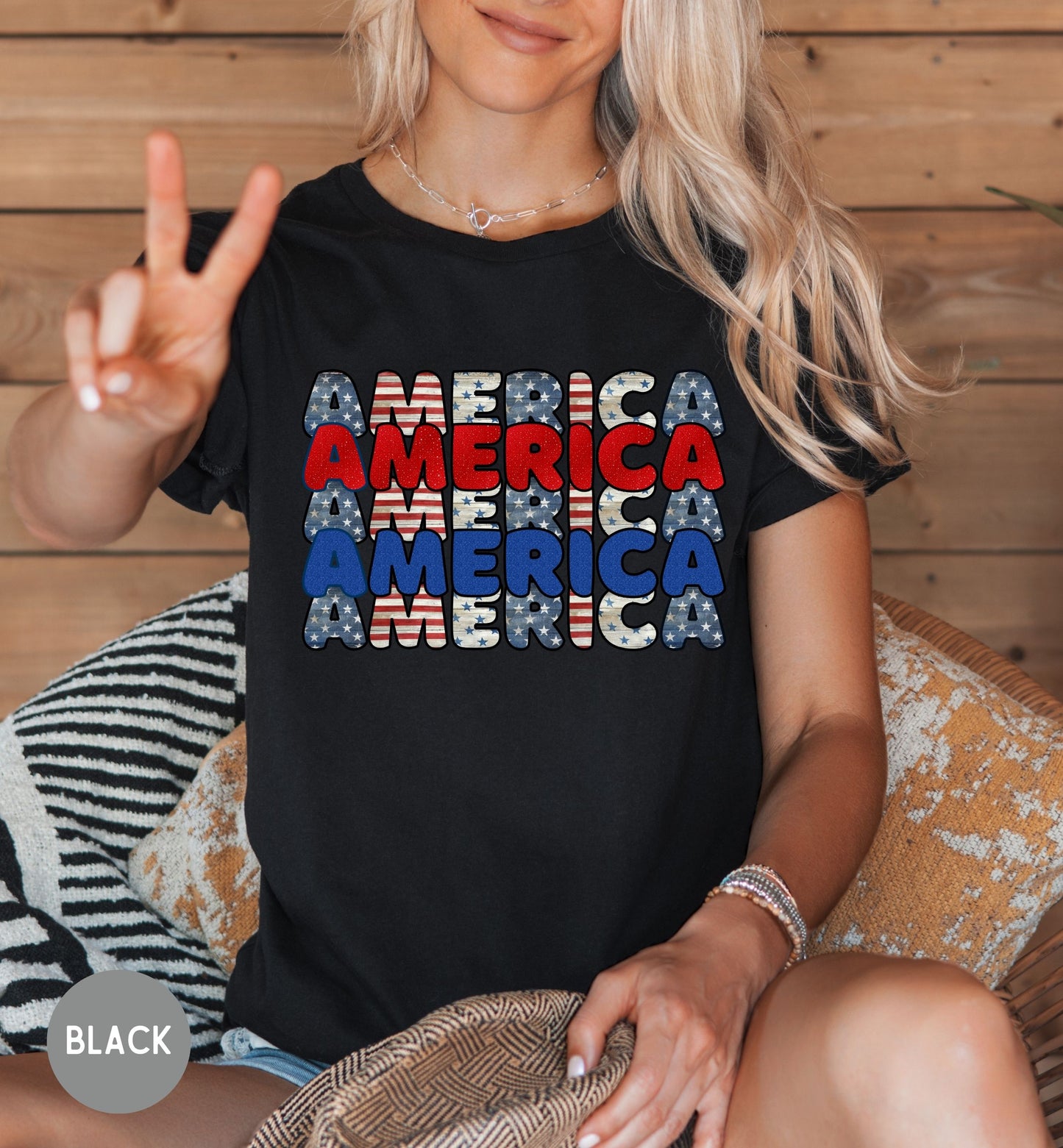America Patriotic TShirt, Red White Blue, USA Graphic Tee, Fourth of July Shirt, Patriotic tee, Stars and Stripes, Americas 250th, USA Pride