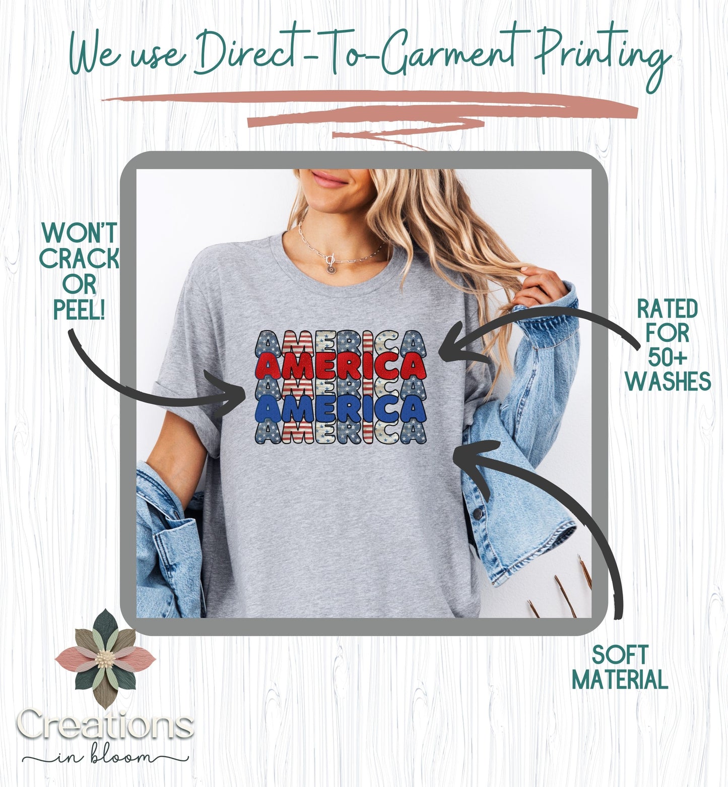 America Patriotic TShirt, Red White Blue, USA Graphic Tee, Fourth of July Shirt, Patriotic tee, Stars and Stripes, Americas 250th, USA Pride