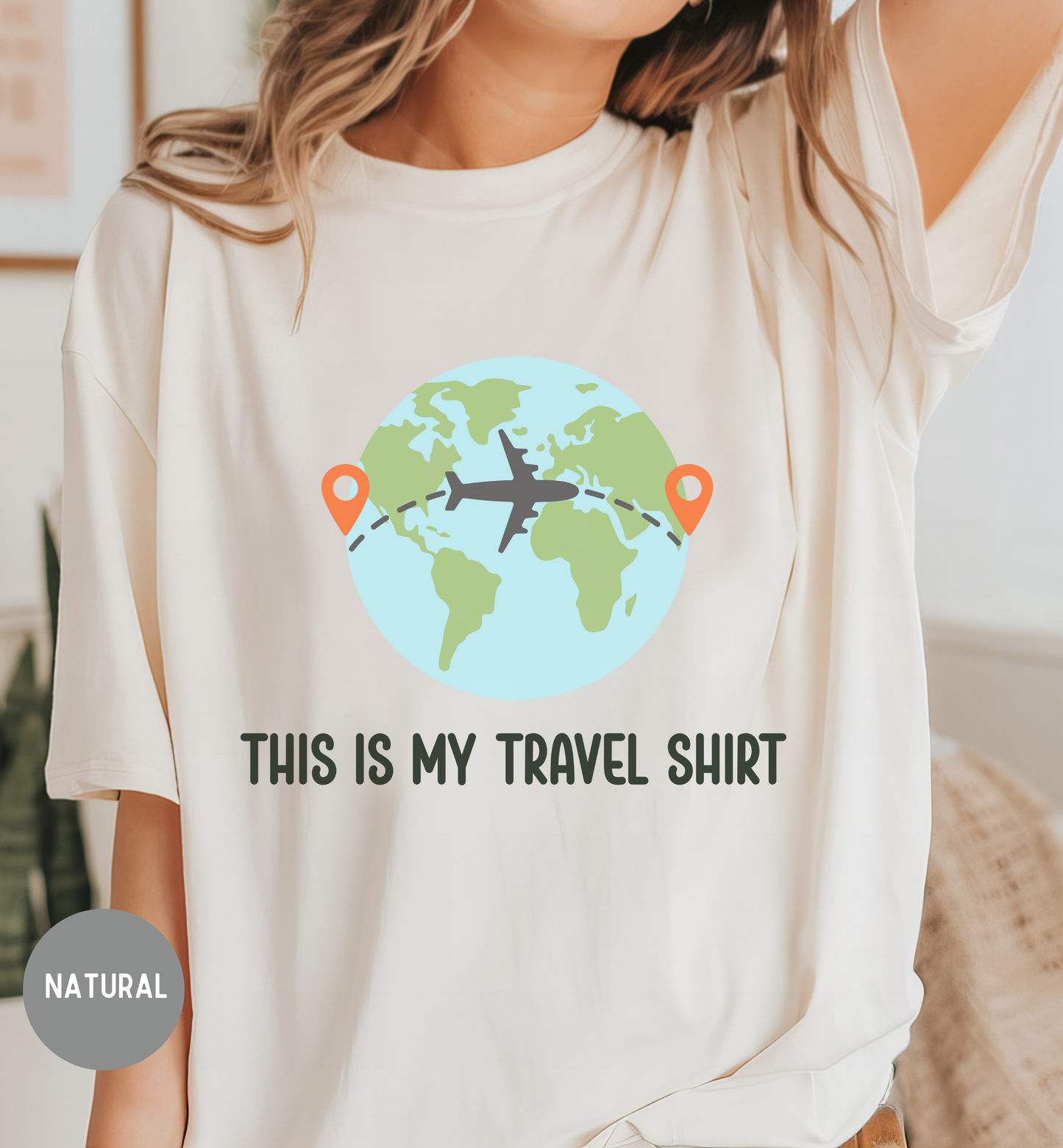 This Is My Travel Shirt | Funny Travel T-Shirt | Wanderlust Graphic Tee | Vacation Outfit Shirt | Unisex Adventure Top