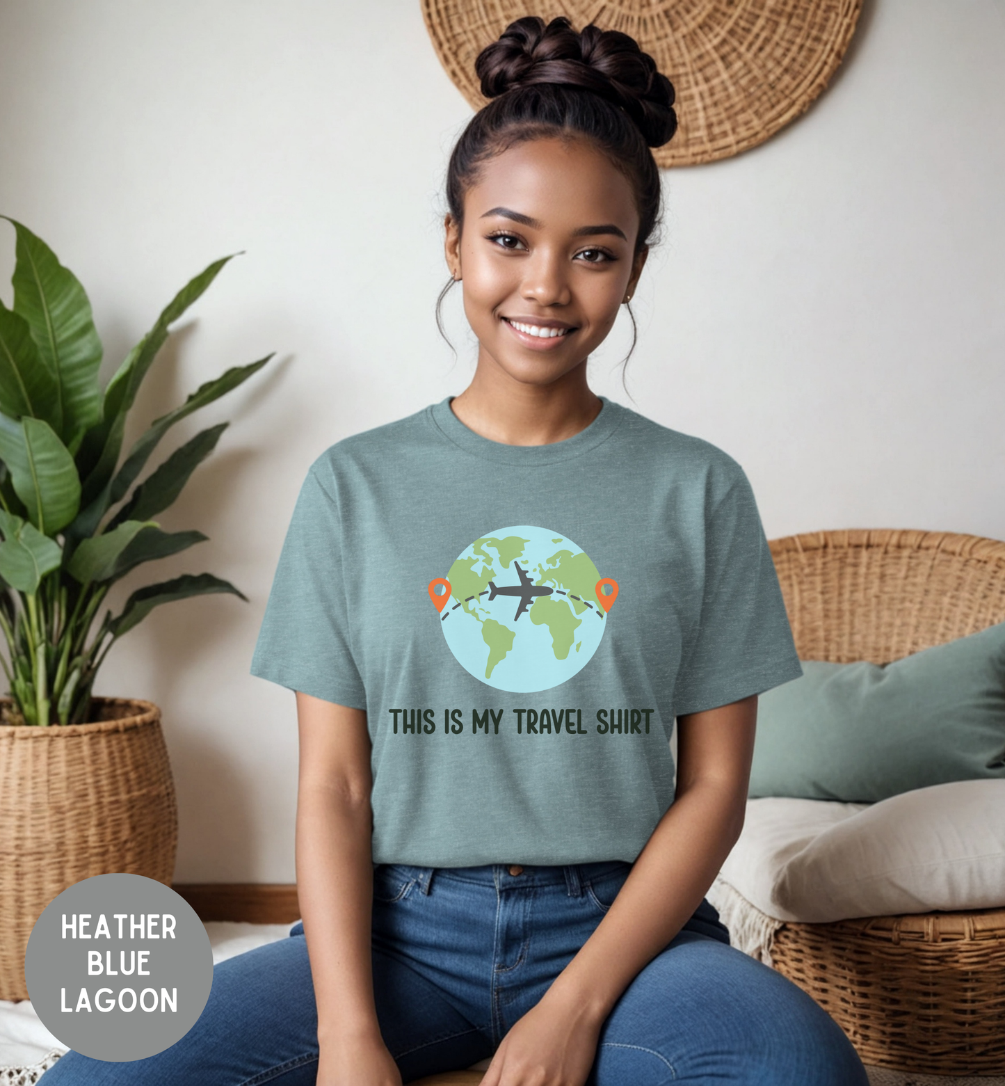 This Is My Travel Shirt | Funny Travel T-Shirt | Wanderlust Graphic Tee | Vacation Outfit Shirt | Unisex Adventure Top
