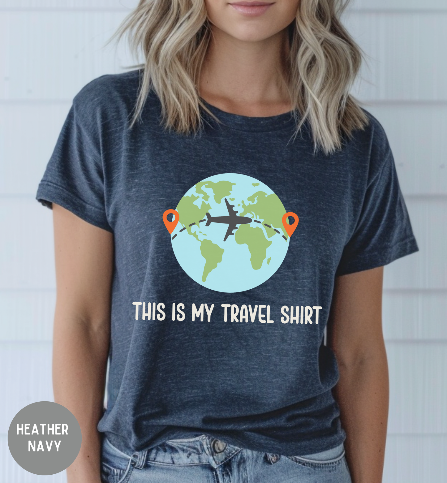This Is My Travel Shirt | Funny Travel T-Shirt | Wanderlust Graphic Tee | Vacation Outfit Shirt | Unisex Adventure Top
