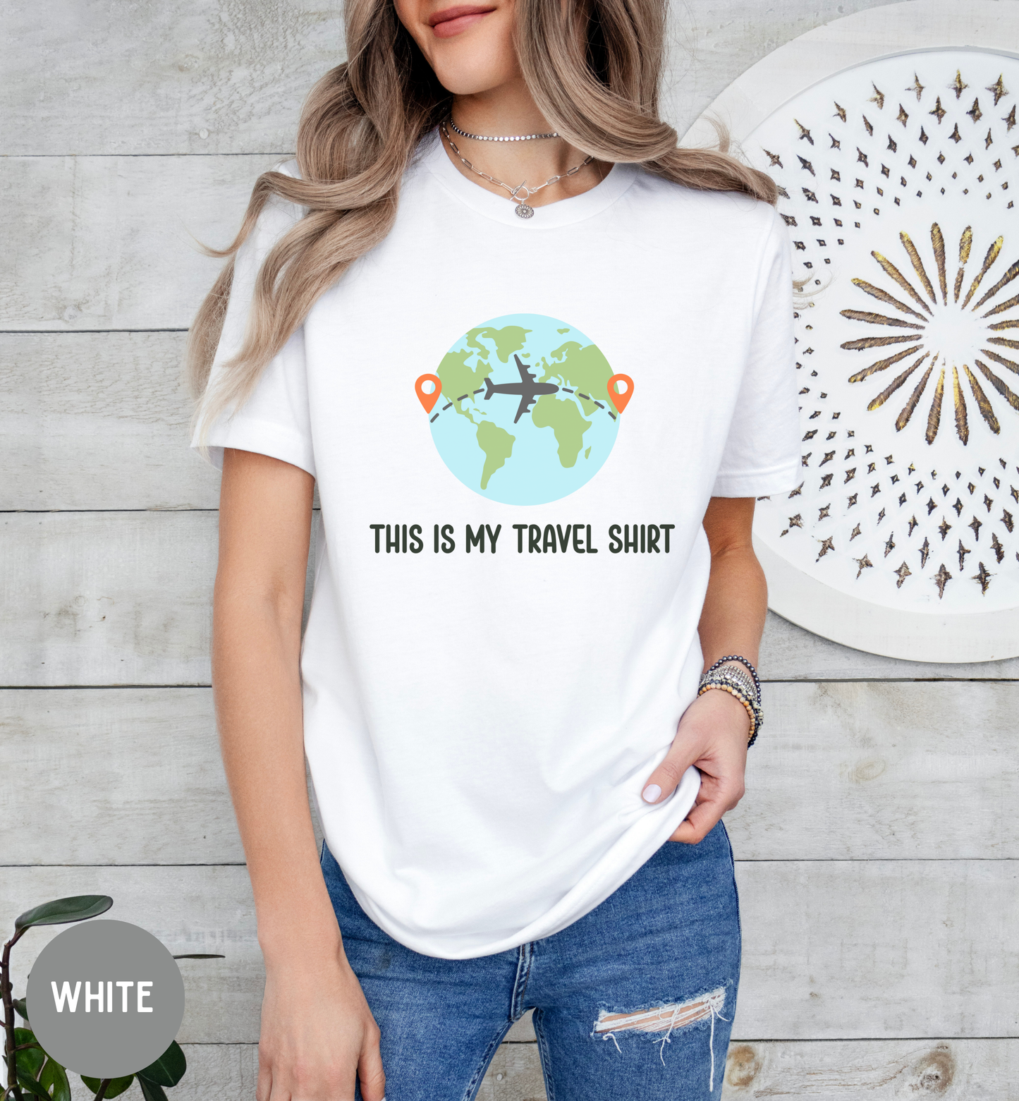 This Is My Travel Shirt | Funny Travel T-Shirt | Wanderlust Graphic Tee | Vacation Outfit Shirt | Unisex Adventure Top