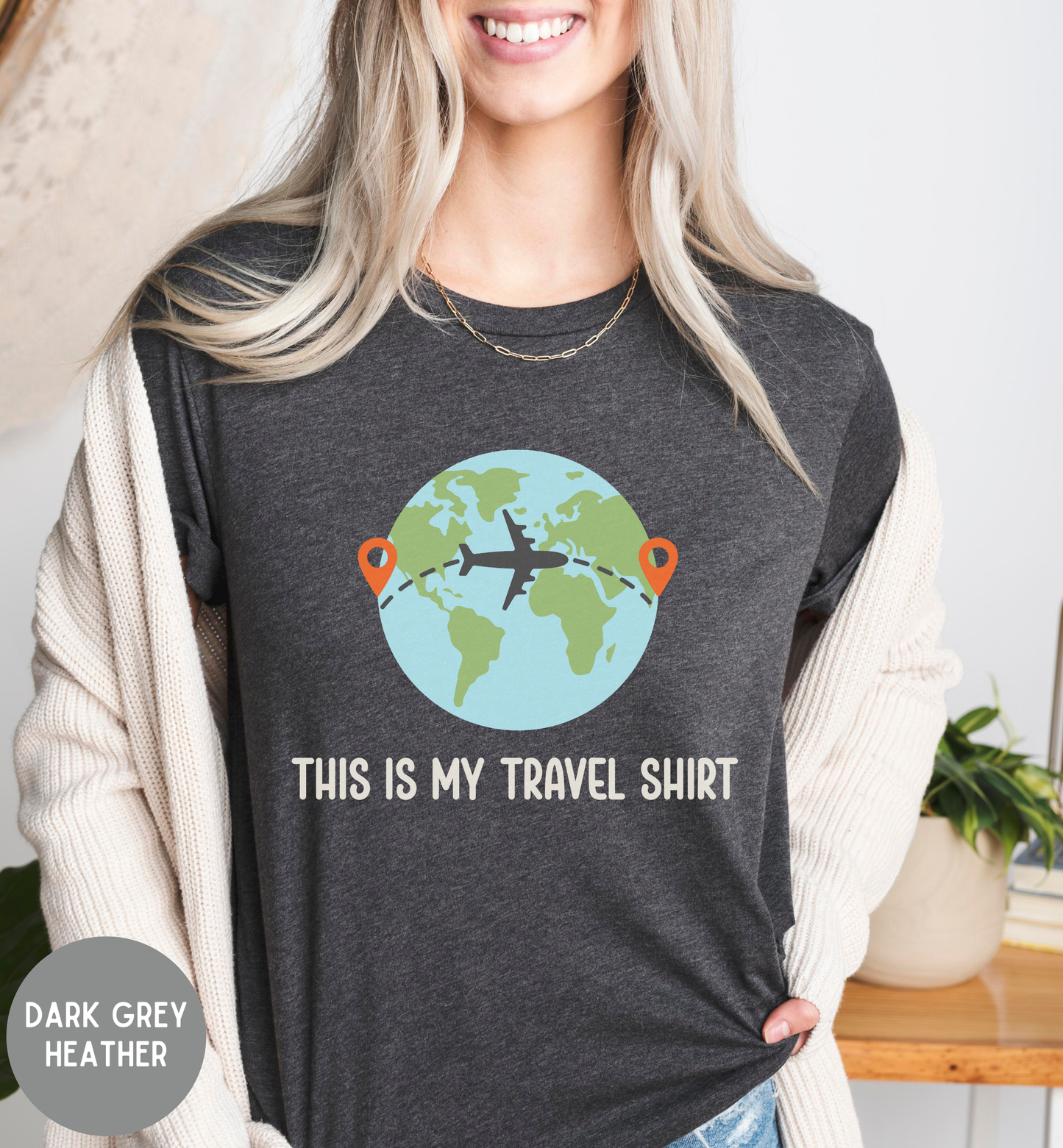This Is My Travel Shirt | Funny Travel T-Shirt | Wanderlust Graphic Tee | Vacation Outfit Shirt | Unisex Adventure Top