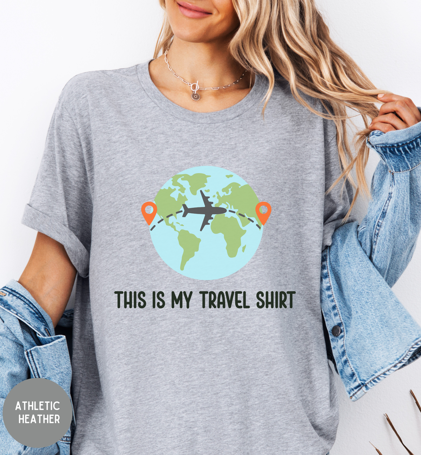 This Is My Travel Shirt | Funny Travel T-Shirt | Wanderlust Graphic Tee | Vacation Outfit Shirt | Unisex Adventure Top