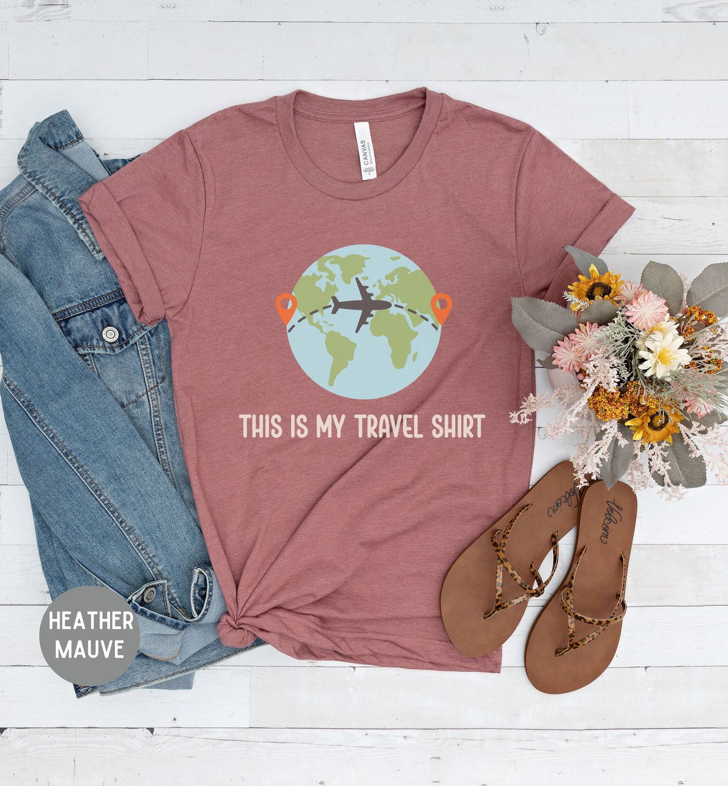 This Is My Travel Shirt | Funny Travel T-Shirt | Wanderlust Graphic Tee | Vacation Outfit Shirt | Unisex Adventure Top