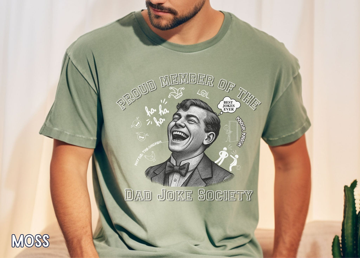 Dad Joke Society Shirt, Funny Dad Shirt, Proud Member Dad Tee, Father's Day Gift, Humor Gift for Dad, New Father gift.