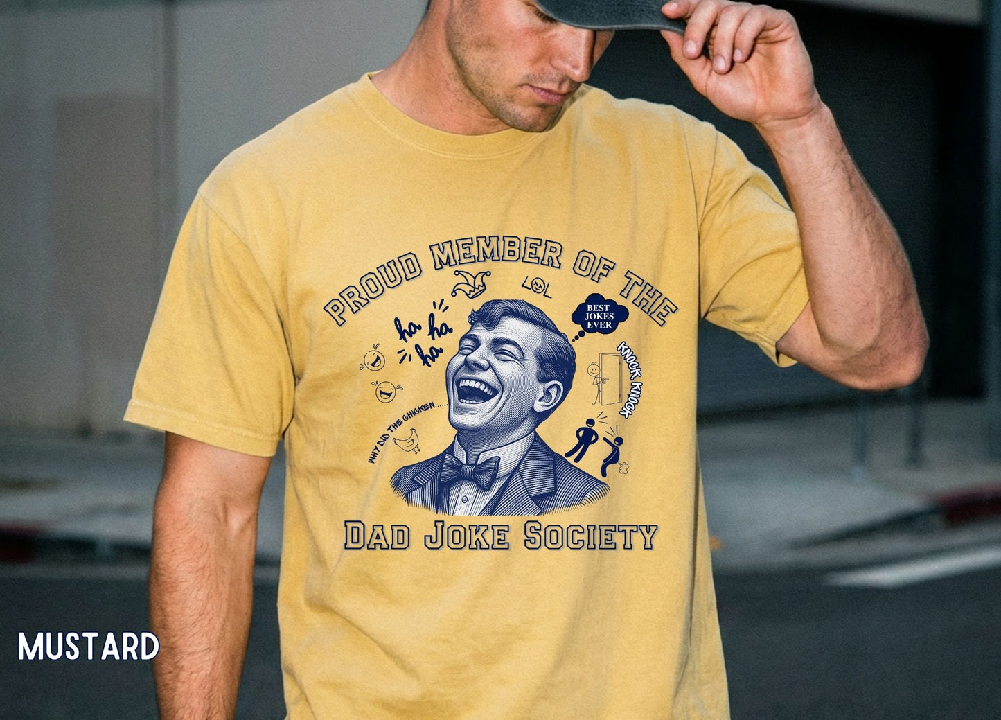 Dad Joke Society Shirt, Funny Dad Shirt, Proud Member Dad Tee, Father's Day Gift, Humor Gift for Dad, New Father gift.