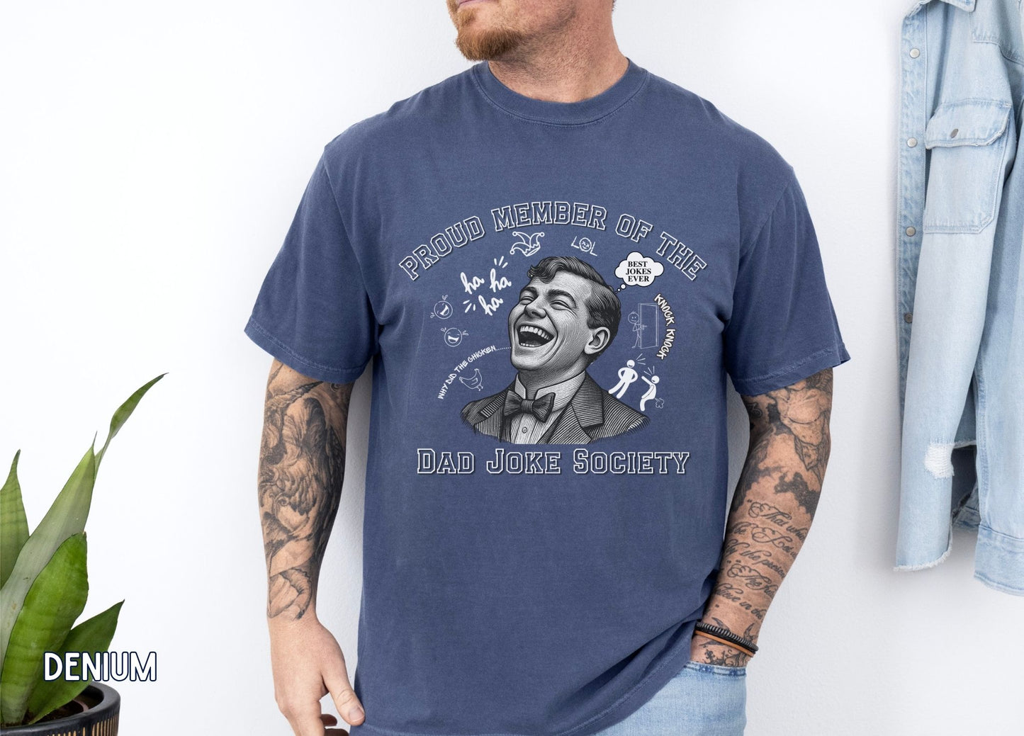 Dad Joke Society Shirt, Funny Dad Shirt, Proud Member Dad Tee, Father's Day Gift, Humor Gift for Dad, New Father gift.