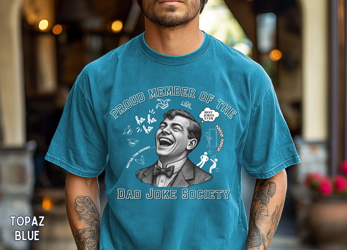 Dad Joke Society Shirt, Funny Dad Shirt, Proud Member Dad Tee, Father's Day Gift, Humor Gift for Dad, New Father gift.