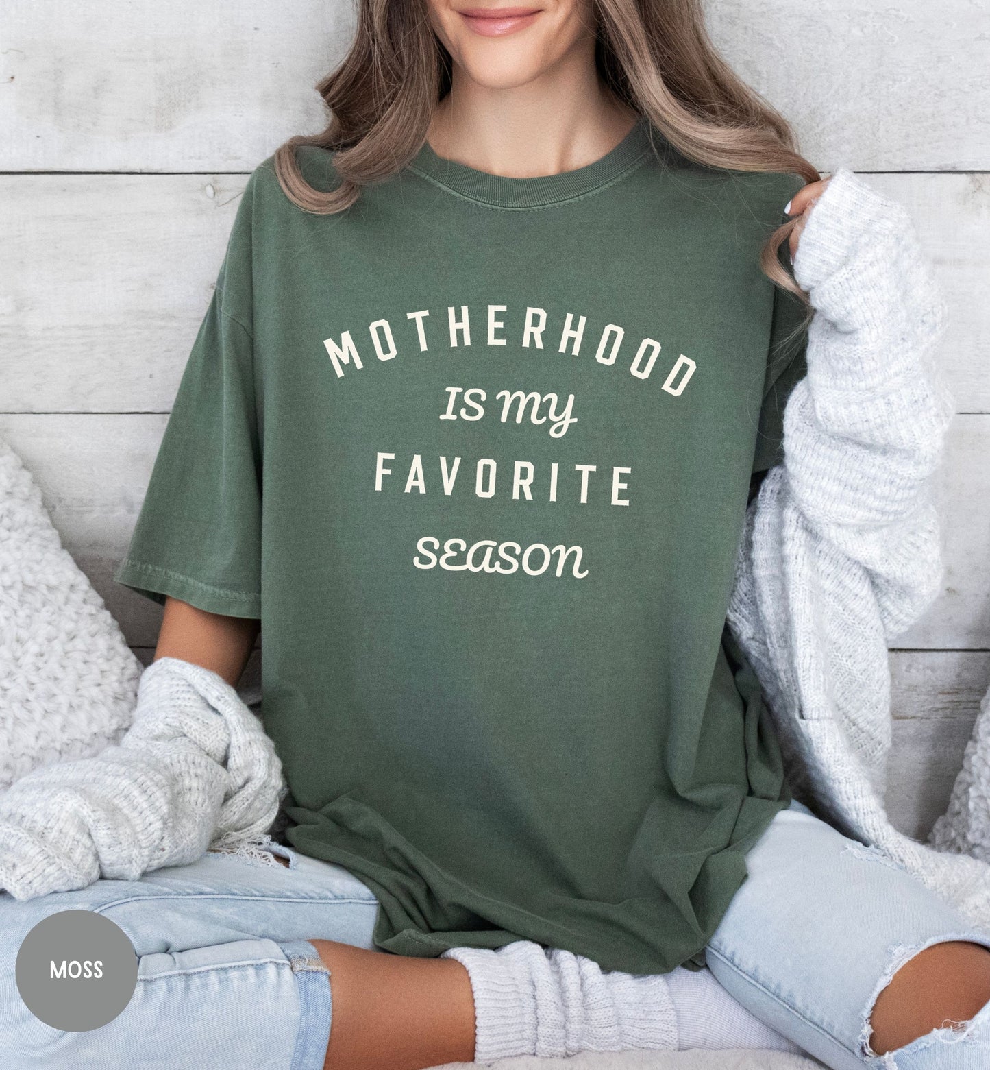 Motherhood Is My Favorite Season Shirt, Mom Life Tee, Mother's Day Gift, New Mom Gift, Cute Mom Shirt, Gift for Mom, Wife gift.