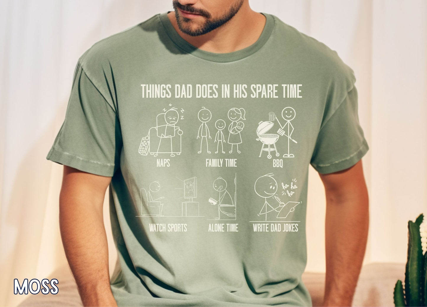 Things Dad Does Shirt, Funny Dad Shirt, Dad Life Tee, Fathers Day Gift, Dad Joke Shirt, BBQ Dad tee, Husband gift, Humorous tee, guy gift