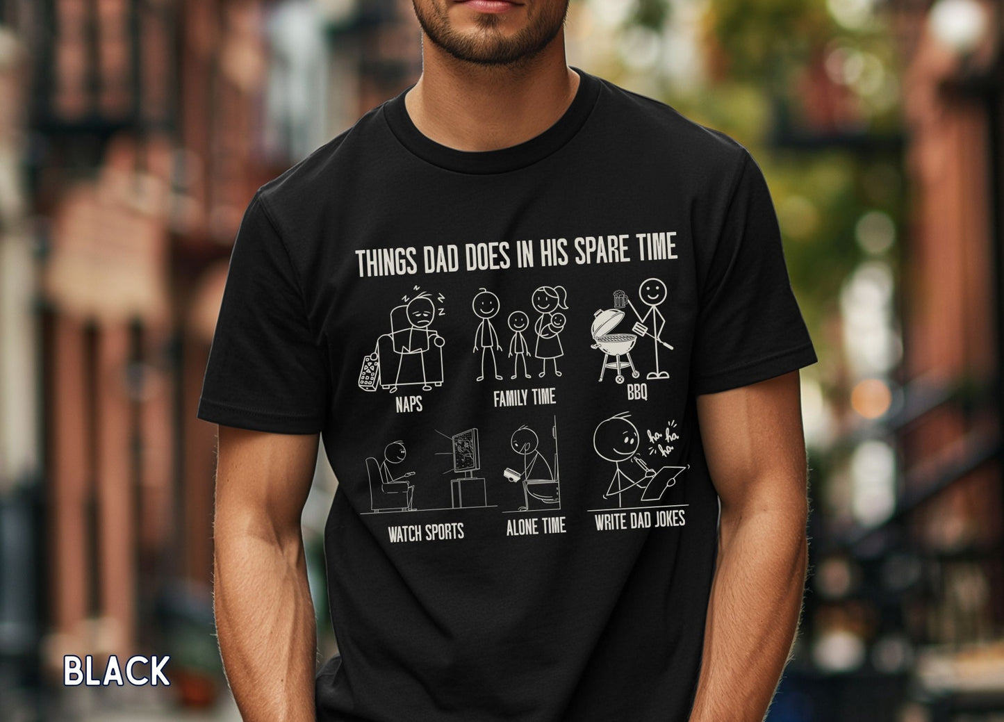 Things Dad Does Shirt, Funny Dad Shirt, Dad Life Tee, Fathers Day Gift, Dad Joke Shirt, BBQ Dad tee, Husband gift, Humorous tee, guy gift