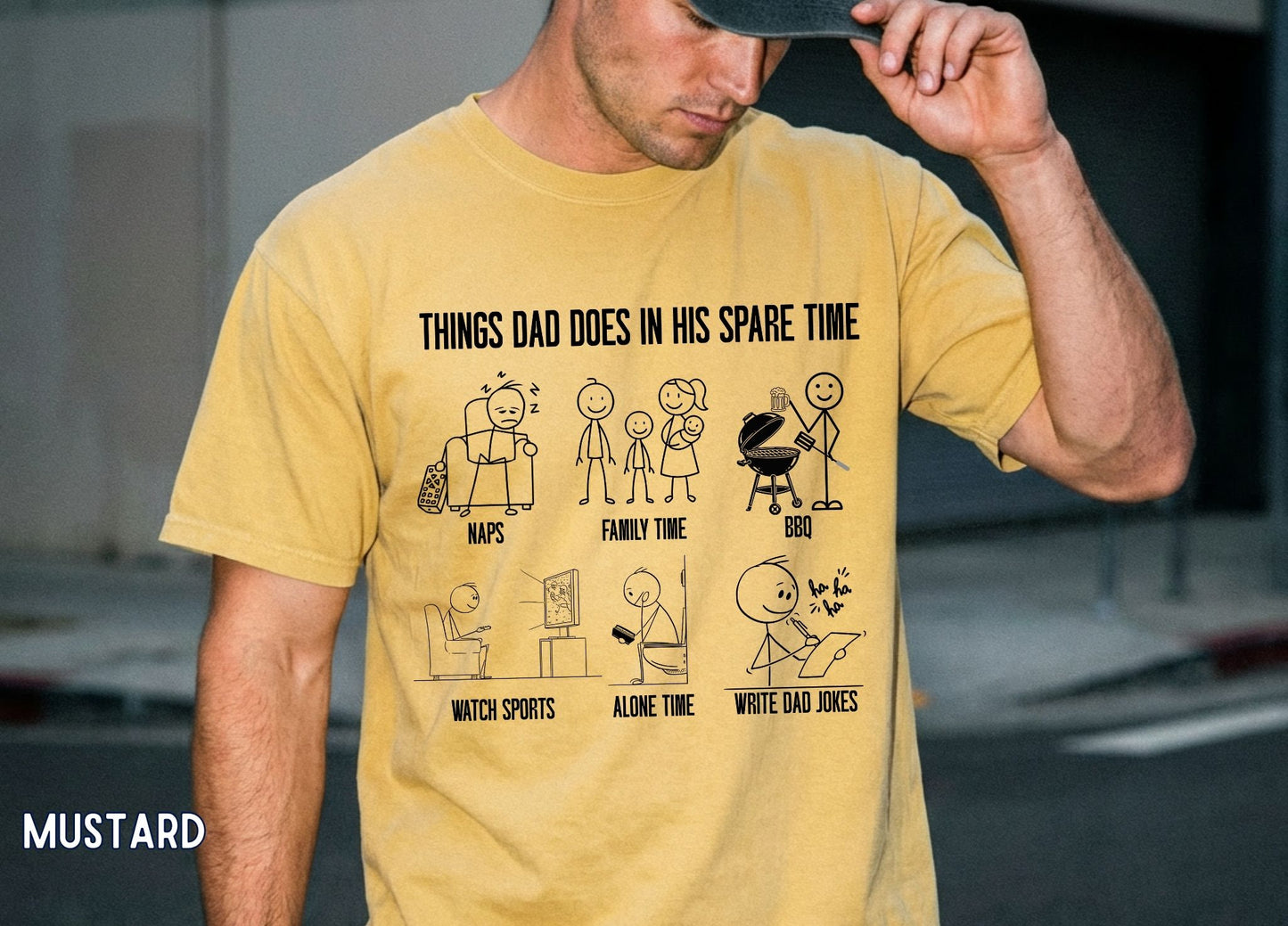 Things Dad Does Shirt, Funny Dad Shirt, Dad Life Tee, Fathers Day Gift, Dad Joke Shirt, BBQ Dad tee, Husband gift, Humorous tee, guy gift