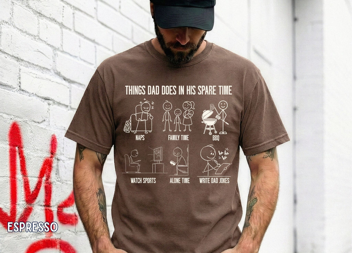 Things Dad Does Shirt, Funny Dad Shirt, Dad Life Tee, Fathers Day Gift, Dad Joke Shirt, BBQ Dad tee, Husband gift, Humorous tee, guy gift