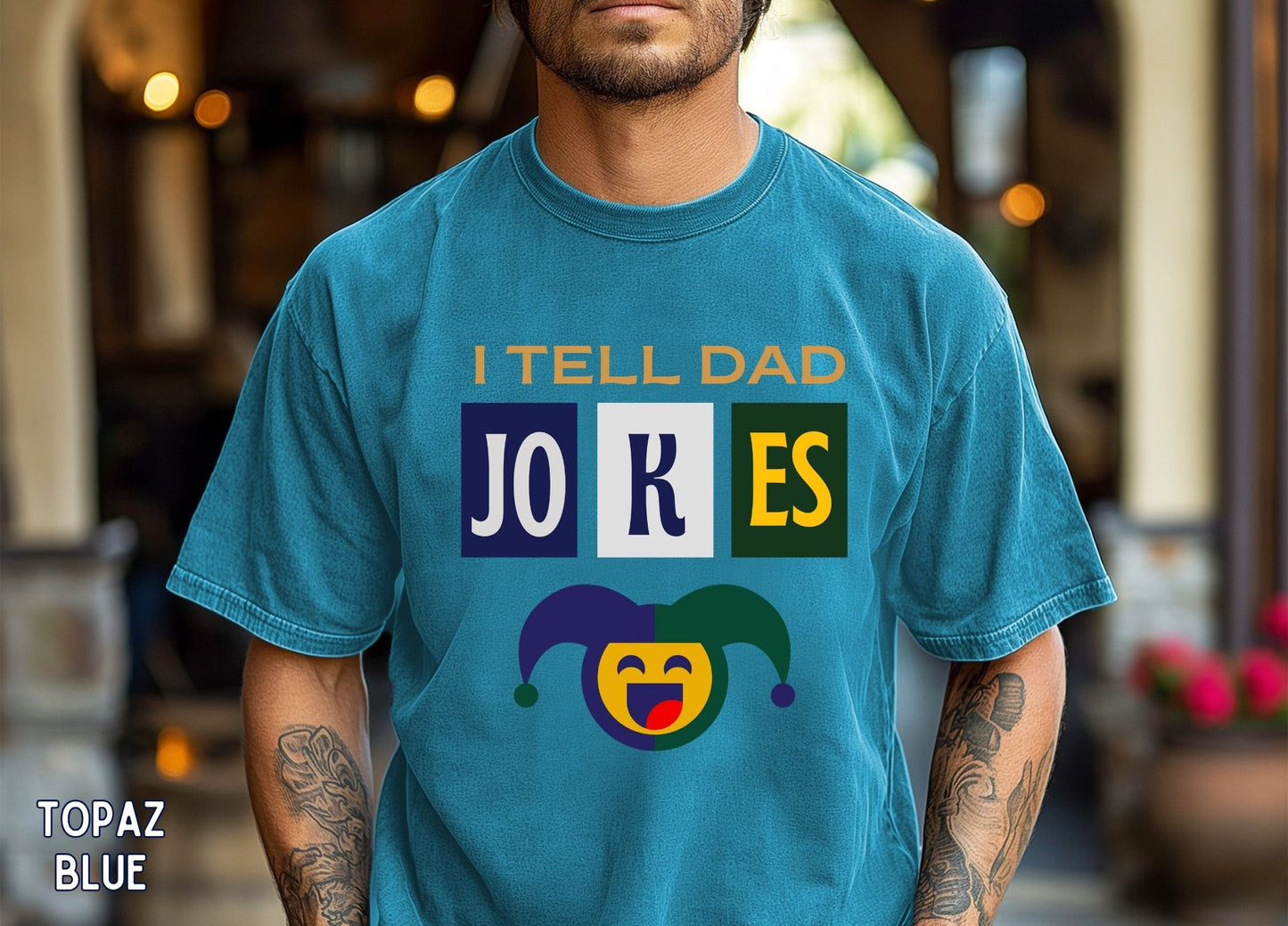 I Tell Dad Jokes Shirt, Funny Dad Humor Tee, Joker Pun Shirt, Dad Life T-Shirt, Father's Day Gift, Funny Graphic Tee