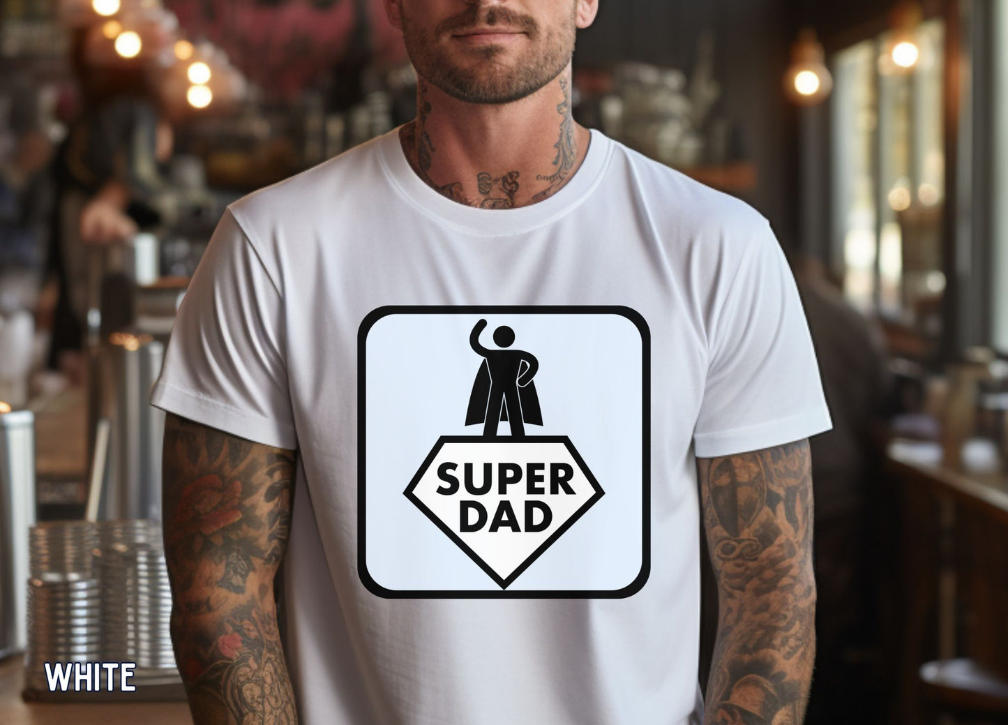 Super Dad Shirt, Funny dad Superhero Tee, Father's Day Gift for Dad, Dad Life Shirt, Hero Dad T- Shirt, Graphic Tee