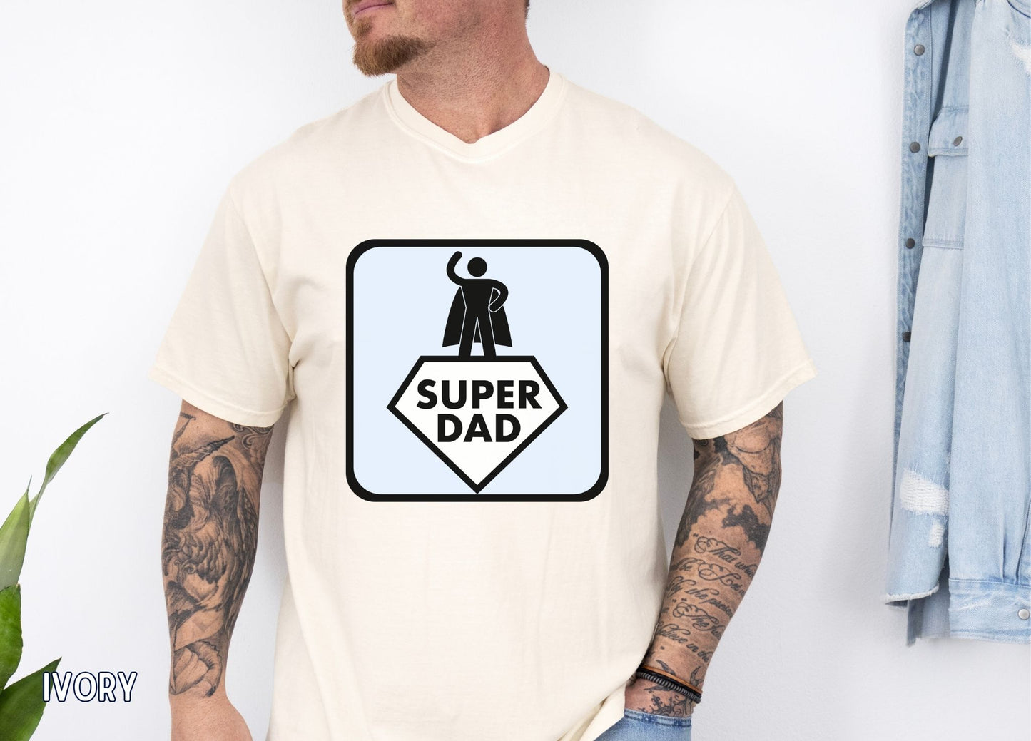 Super Dad Shirt, Funny dad Superhero Tee, Father's Day Gift for Dad, Dad Life Shirt, Hero Dad T- Shirt, Graphic Tee