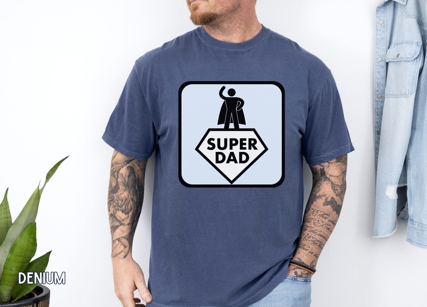 Super Dad Shirt, Funny dad Superhero Tee, Father's Day Gift for Dad, Dad Life Shirt, Hero Dad T- Shirt, Graphic Tee