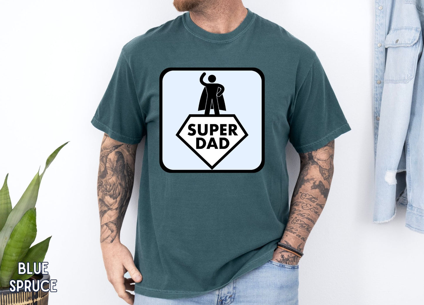 Super Dad Shirt, Funny dad Superhero Tee, Father's Day Gift for Dad, Dad Life Shirt, Hero Dad T- Shirt, Graphic Tee