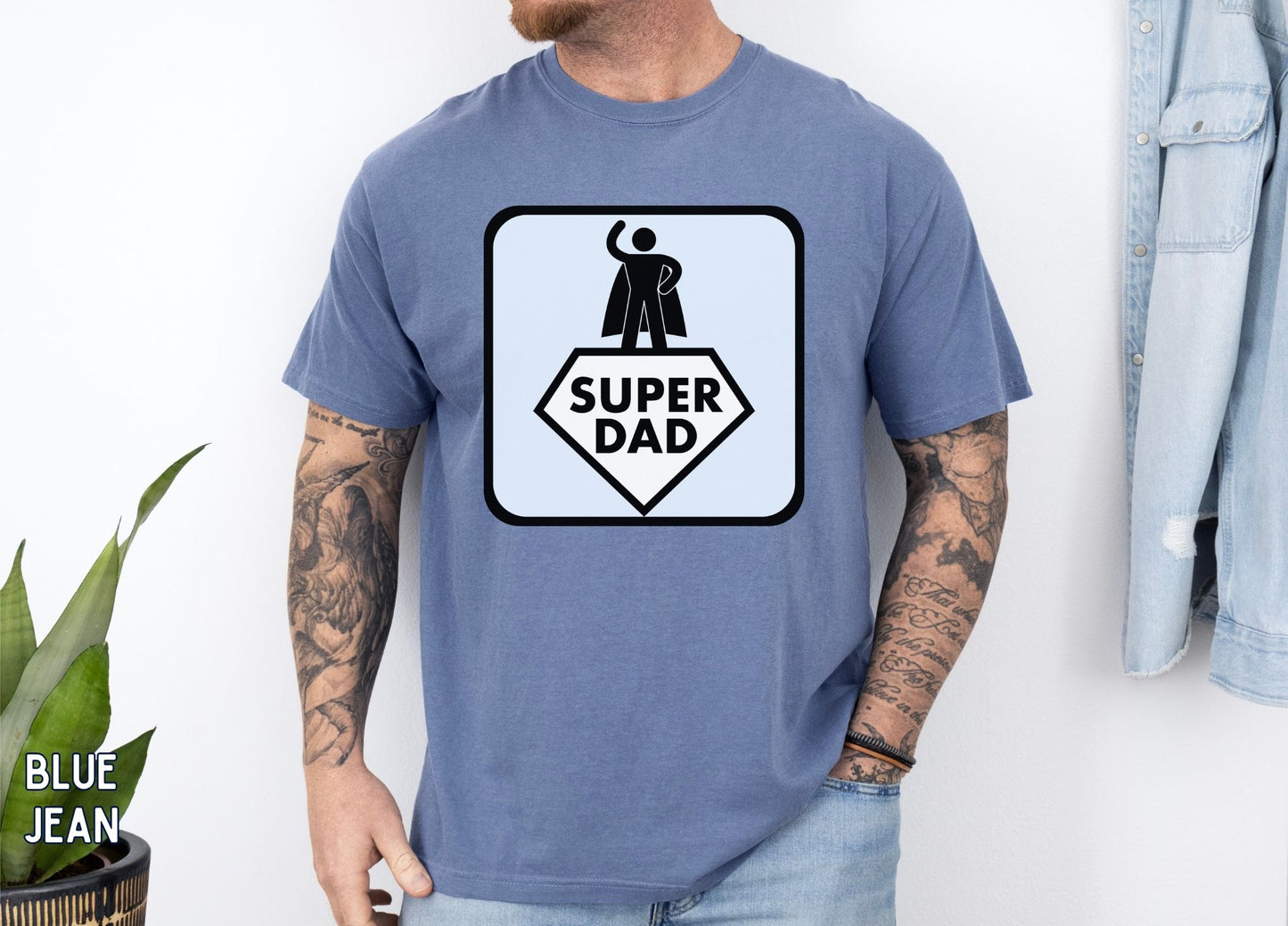 Super Dad Shirt, Funny dad Superhero Tee, Father's Day Gift for Dad, Dad Life Shirt, Hero Dad T- Shirt, Graphic Tee