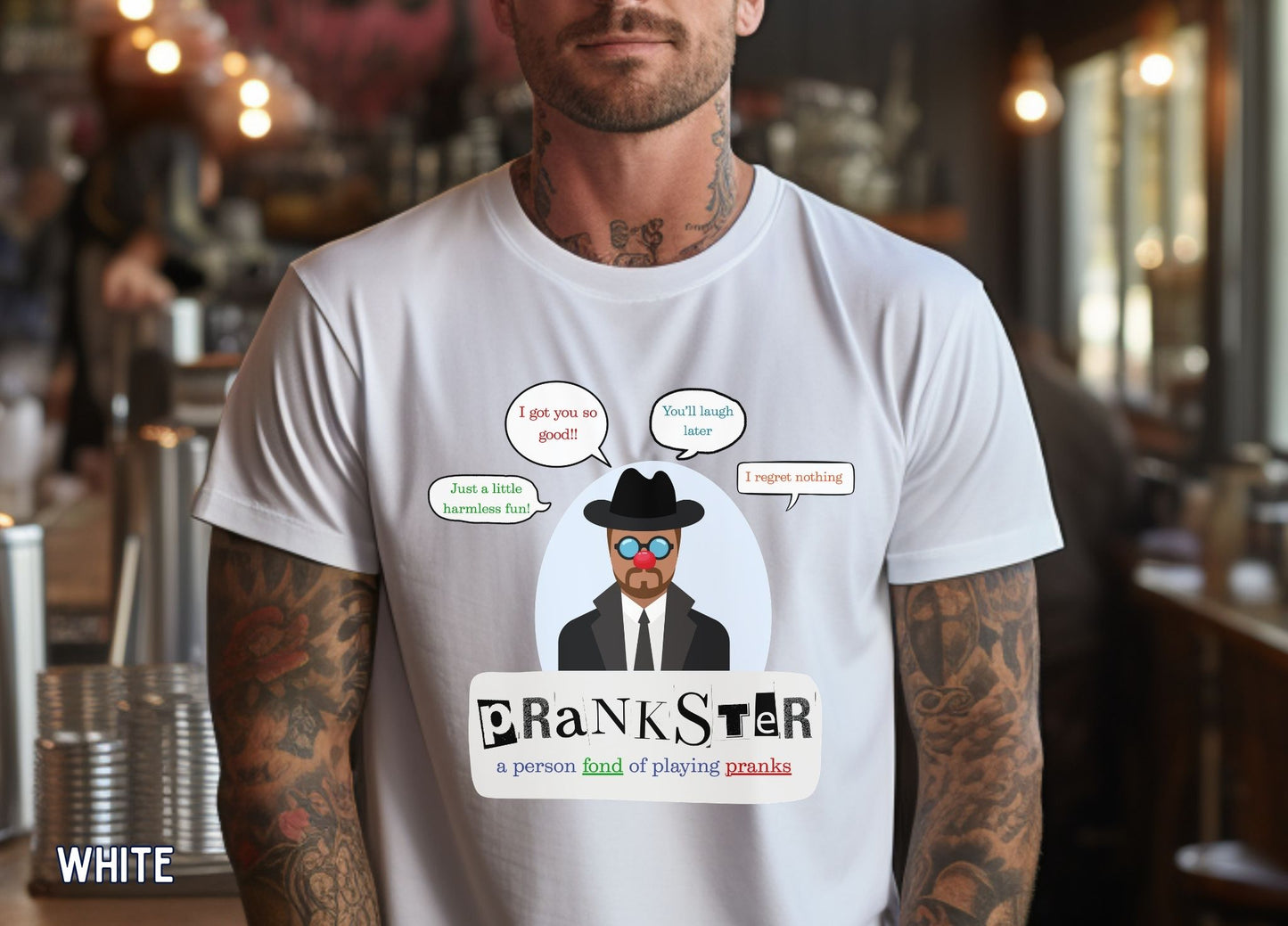 Prankster Shirt, Funny Prank Tee, Sarcastic Humor Shirt, Joke Lover T-Shirt, Funny Graphic Tee, Gag Gift Shirt