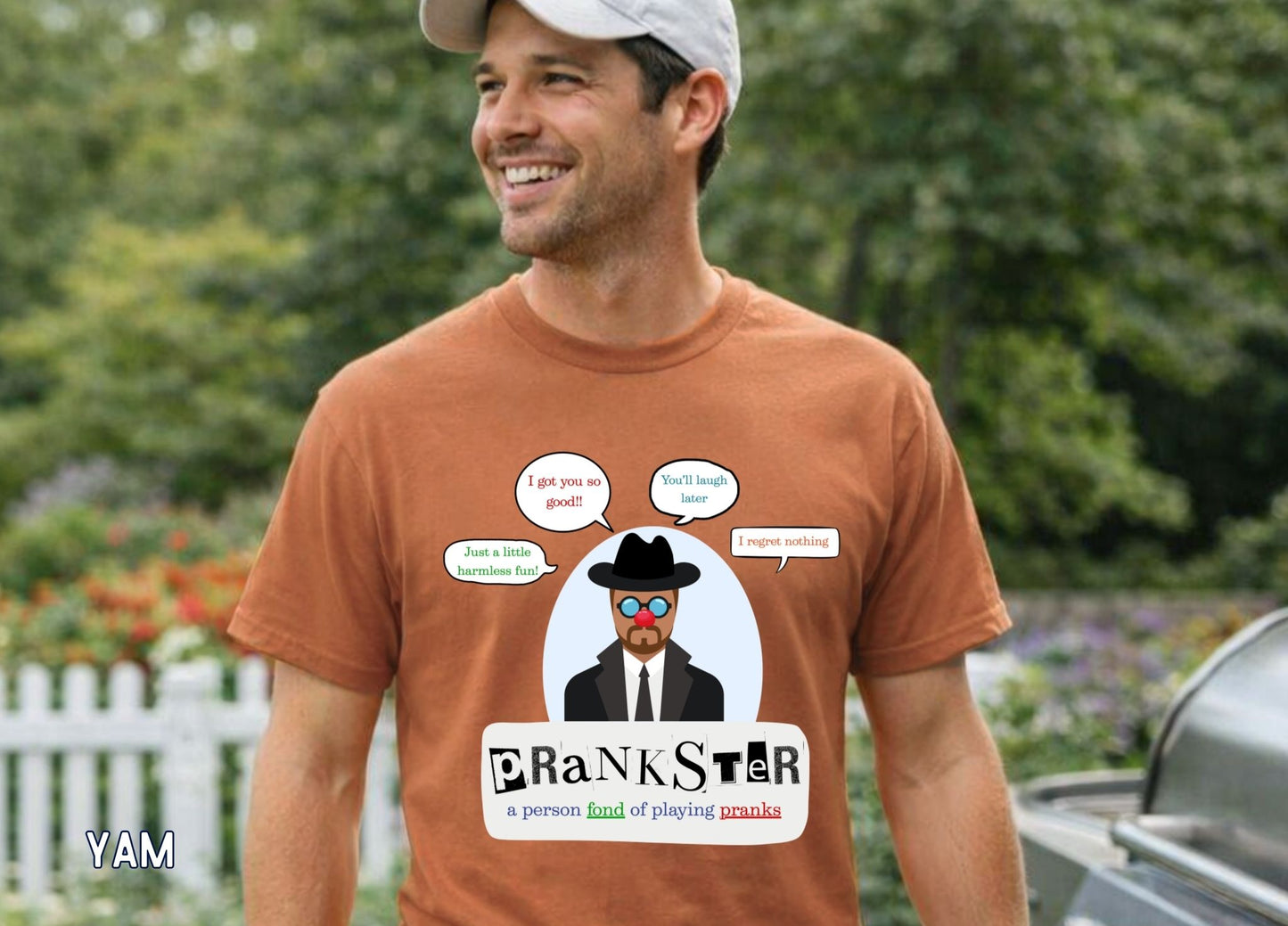 Prankster Shirt, Funny Prank Tee, Sarcastic Humor Shirt, Joke Lover T-Shirt, Funny Graphic Tee, Gag Gift Shirt