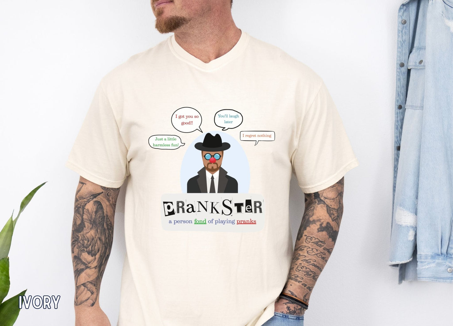 Prankster Shirt, Funny Prank Tee, Sarcastic Humor Shirt, Joke Lover T-Shirt, Funny Graphic Tee, Gag Gift Shirt