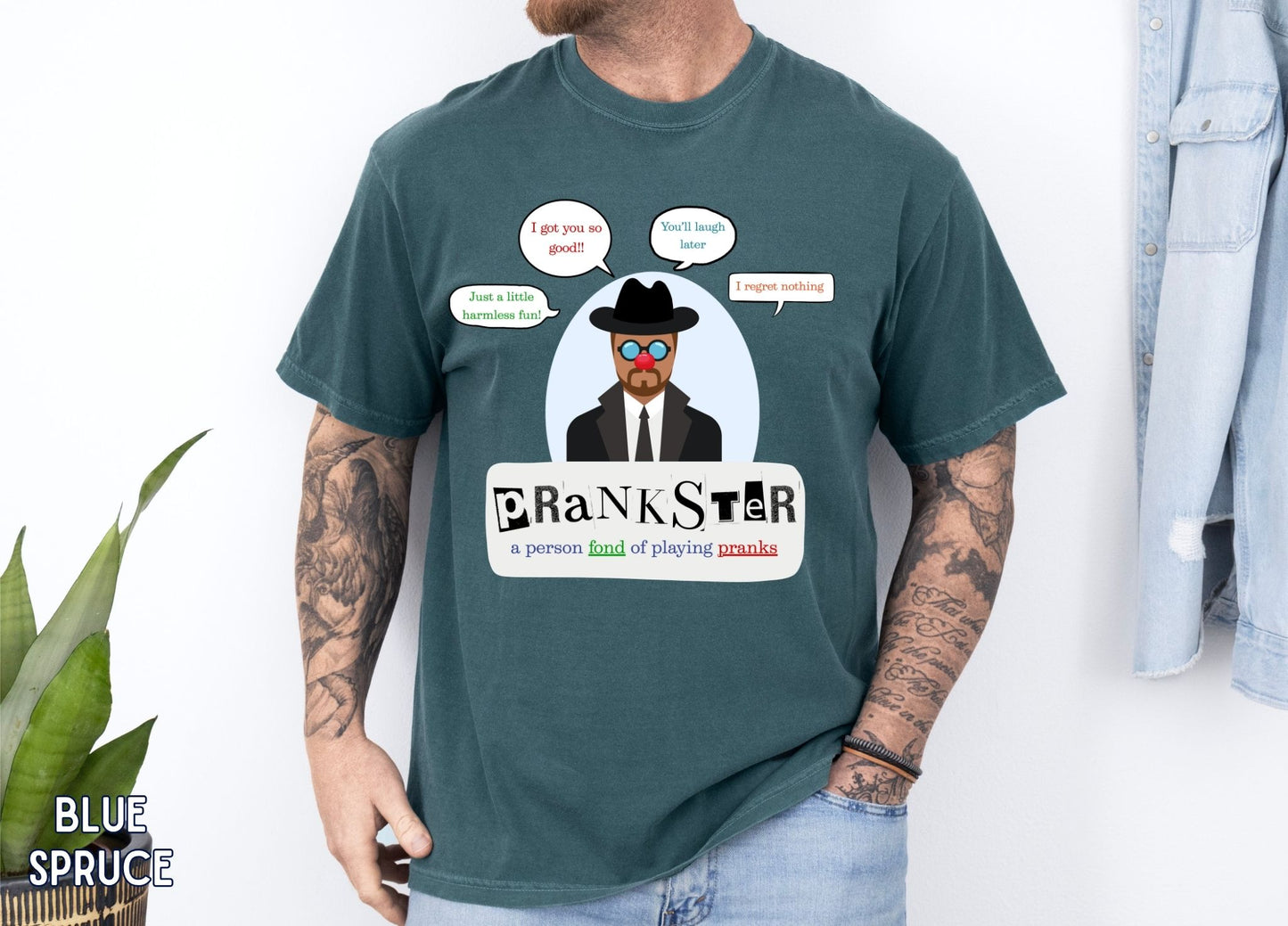 Prankster Shirt, Funny Prank Tee, Sarcastic Humor Shirt, Joke Lover T-Shirt, Funny Graphic Tee, Gag Gift Shirt