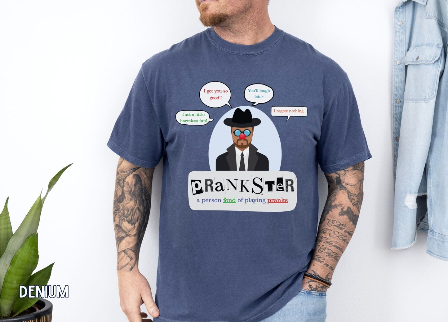 Prankster Shirt, Funny Prank Tee, Sarcastic Humor Shirt, Joke Lover T-Shirt, Funny Graphic Tee, Gag Gift Shirt