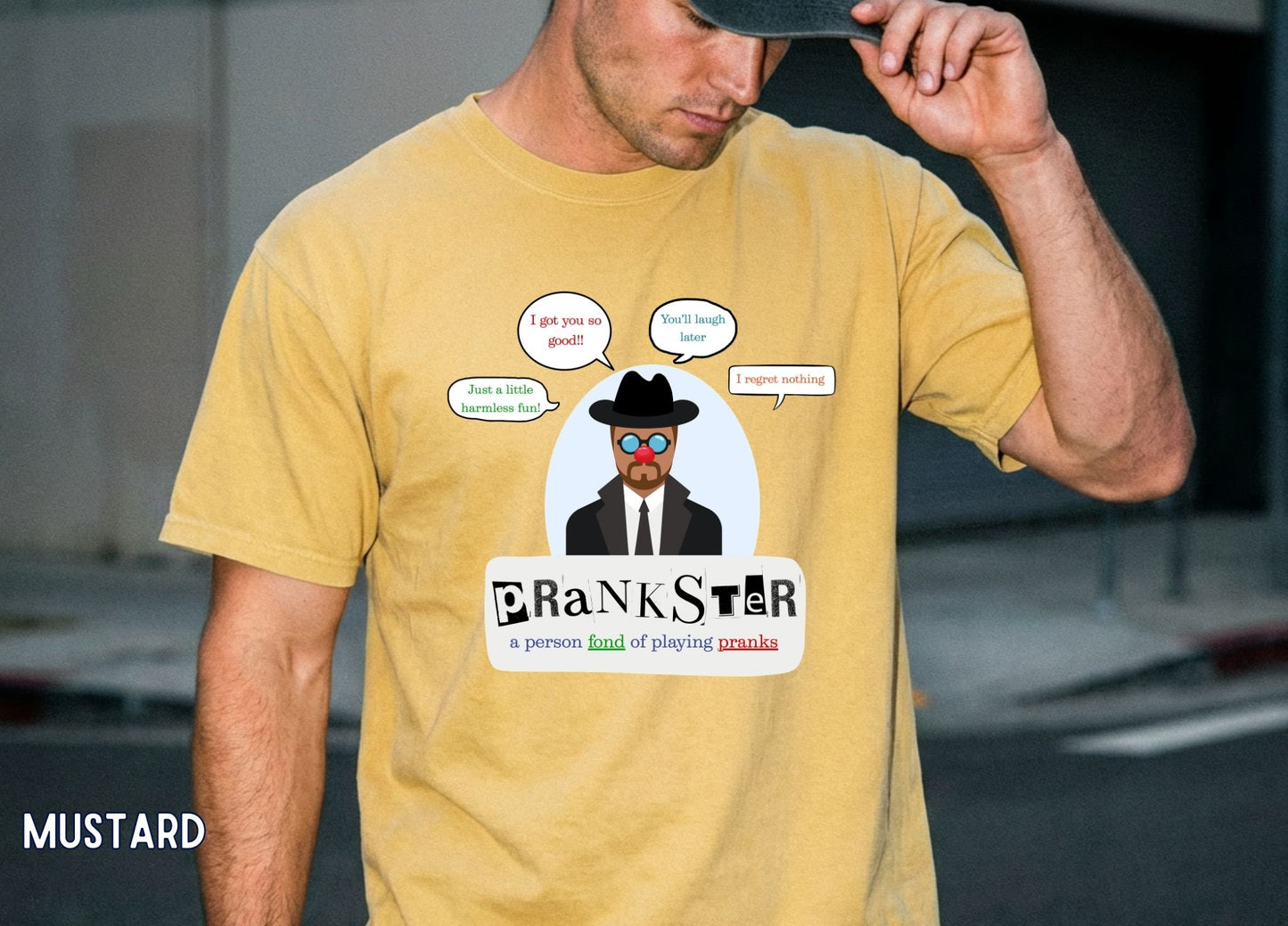Prankster Shirt, Funny Prank Tee, Sarcastic Humor Shirt, Joke Lover T-Shirt, Funny Graphic Tee, Gag Gift Shirt