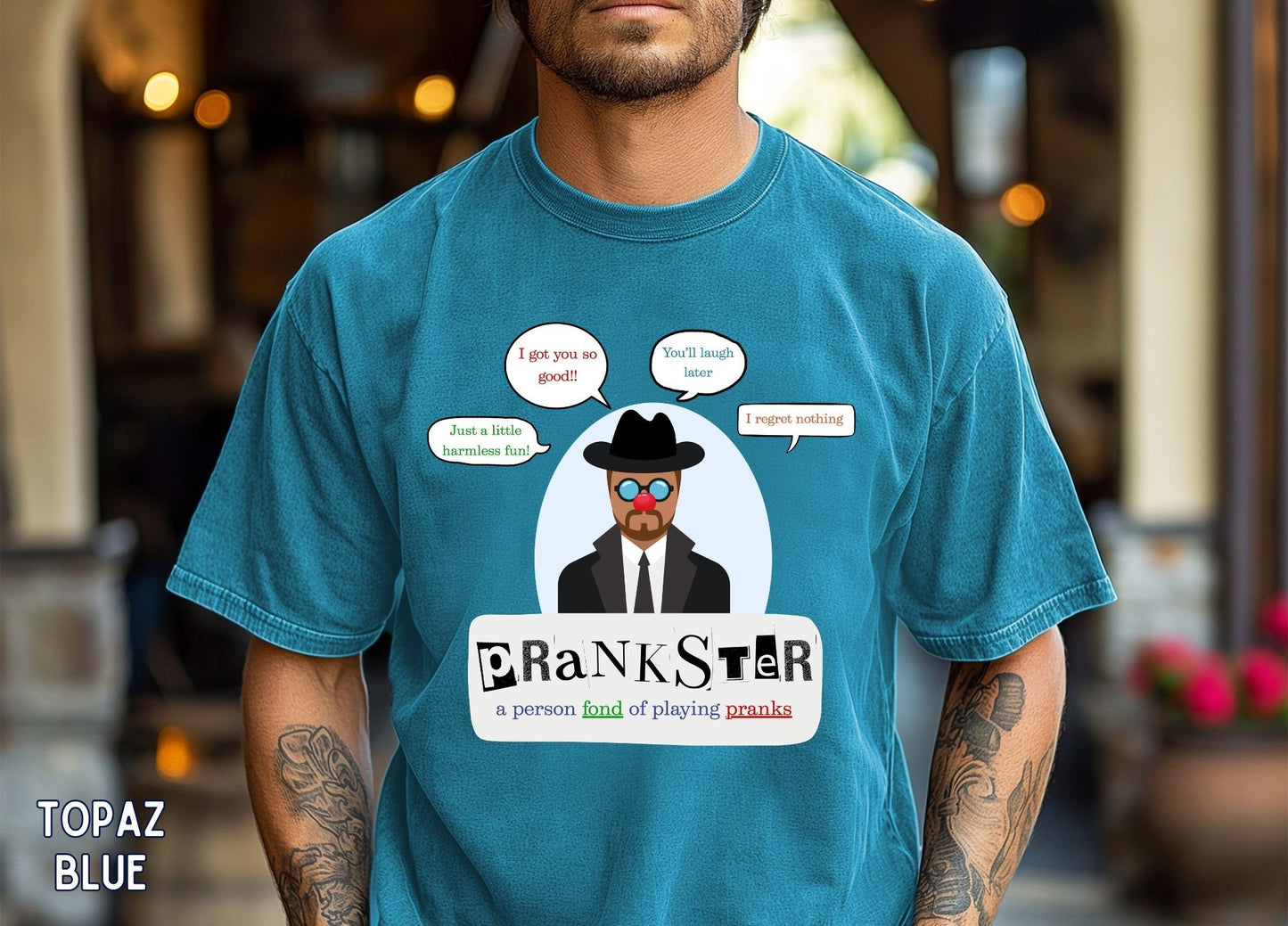 Prankster Shirt, Funny Prank Tee, Sarcastic Humor Shirt, Joke Lover T-Shirt, Funny Graphic Tee, Gag Gift Shirt