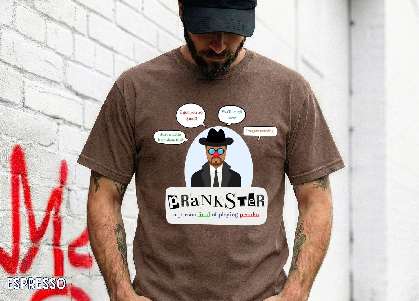 Prankster Shirt, Funny Prank Tee, Sarcastic Humor Shirt, Joke Lover T-Shirt, Funny Graphic Tee, Gag Gift Shirt