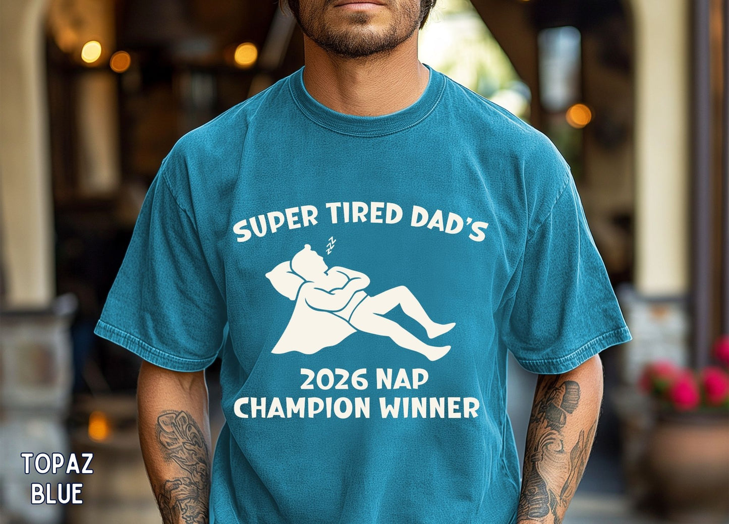Super Tired Dad Shirt, Funny Dad Nap Shirt, Dad Life Tee, Fathers Day Gift, Tired Dad Humor Shirt, New Dad Gift, Dad Joke Shirt