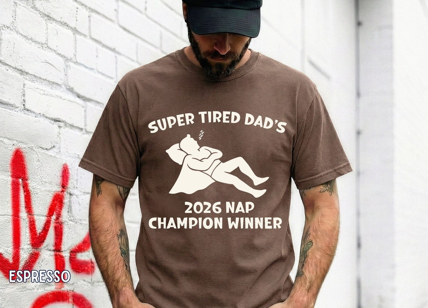 Super Tired Dad Shirt, Funny Dad Nap Shirt, Dad Life Tee, Fathers Day Gift, Tired Dad Humor Shirt, New Dad Gift, Dad Joke Shirt
