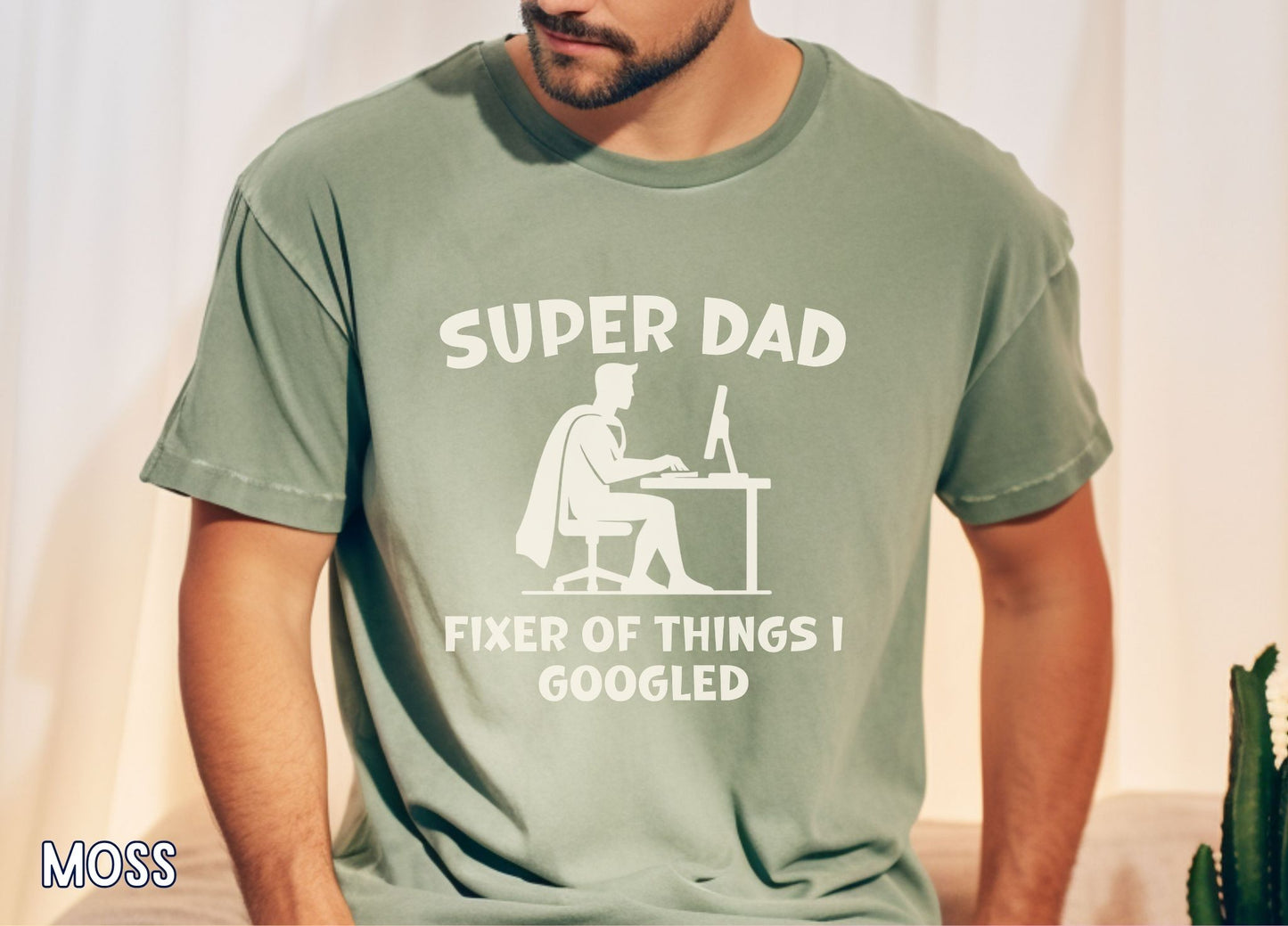 Super Dad Fixer of Things I Googled Shirt, Funny Dad Tee, Tech Dad Shirt, Father's Day Gift, Dad Humor Tee, Gift for Dad, Husband shirt.