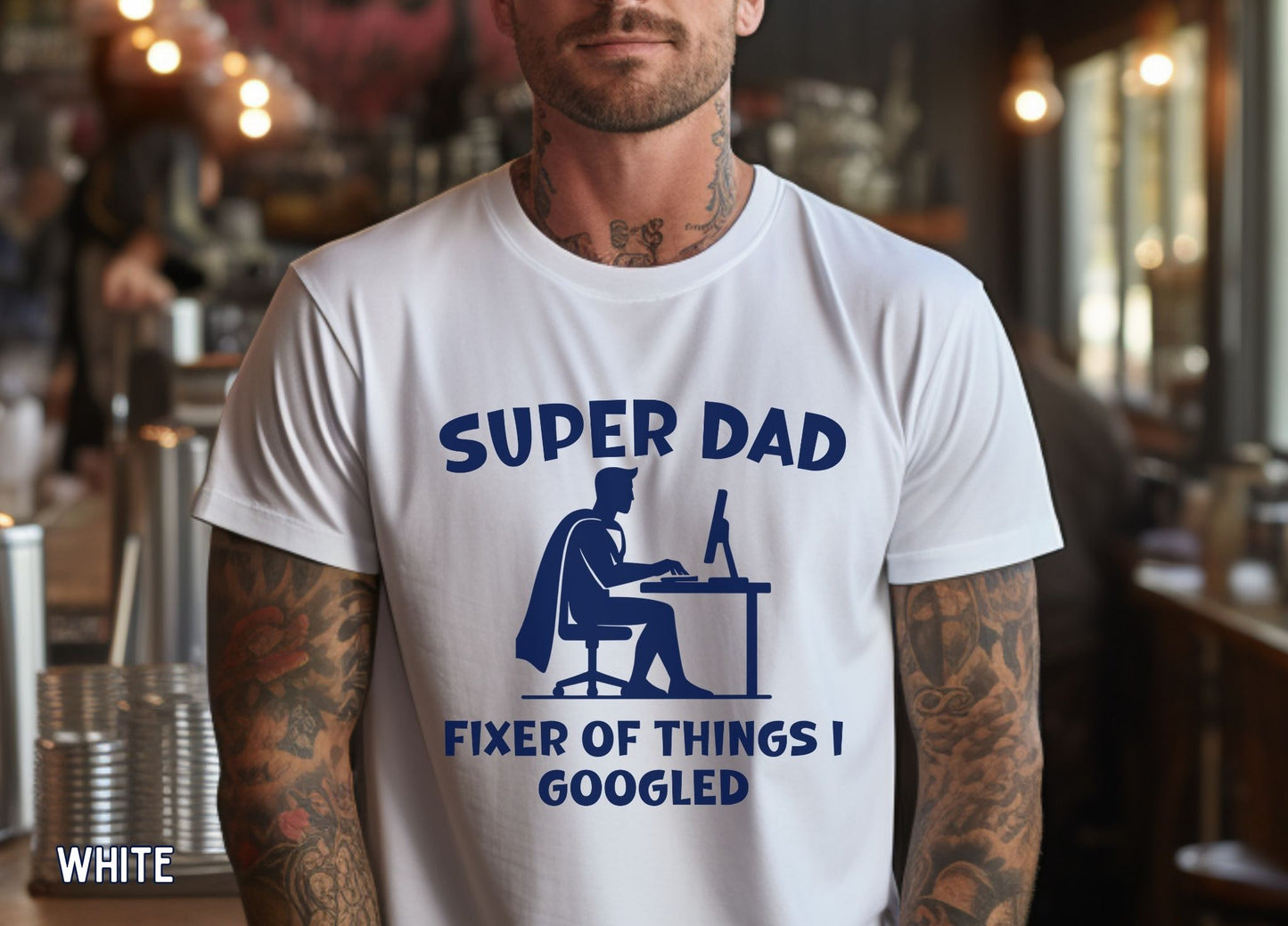 Super Dad Fixer of Things I Googled Shirt, Funny Dad Tee, Tech Dad Shirt, Father's Day Gift, Dad Humor Tee, Gift for Dad, Husband shirt.