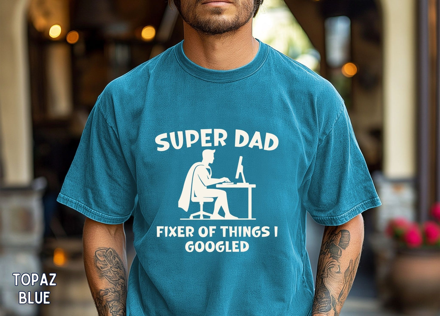 Super Dad Fixer of Things I Googled Shirt, Funny Dad Tee, Tech Dad Shirt, Father's Day Gift, Dad Humor Tee, Gift for Dad, Husband shirt.