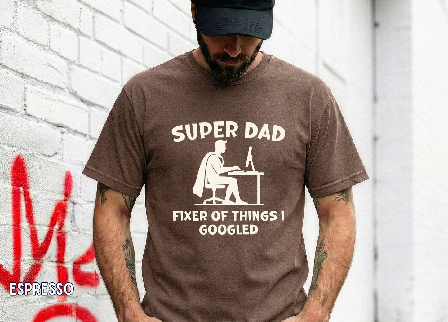Super Dad Fixer of Things I Googled Shirt, Funny Dad Tee, Tech Dad Shirt, Father's Day Gift, Dad Humor Tee, Gift for Dad, Husband shirt.