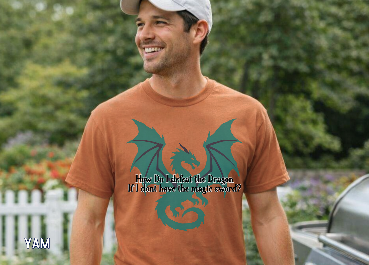 How Do I Defeat the Dragon If I Don't Have the Magic Sword? Funny Fantasy Gamer T-Shirt | RPG Nerd Gift | Dragon Lover Tee