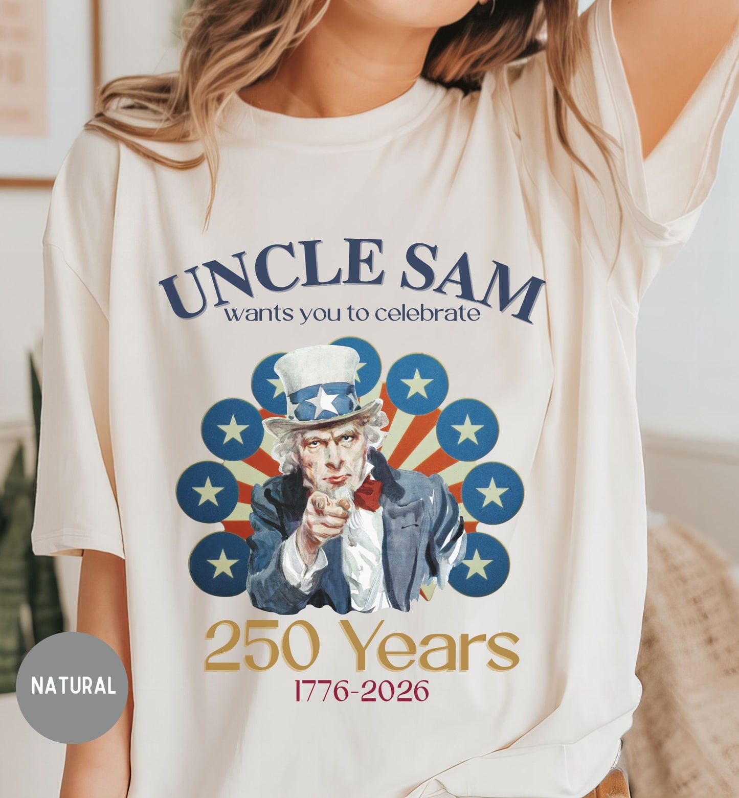 Uncle Sam 250 Years Shirt, 1776-2026 America Anniversary Tee, Patriotic T-Shirt, USA Freedom Celebration, Freedom party shirt,