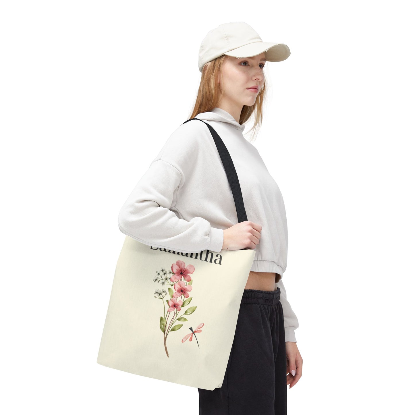 Personalized tote bag, Prayer warrior gift, Bible study bag, Christian tote, Church group gifts, Flower tote, Church bag, Flower tote bag.