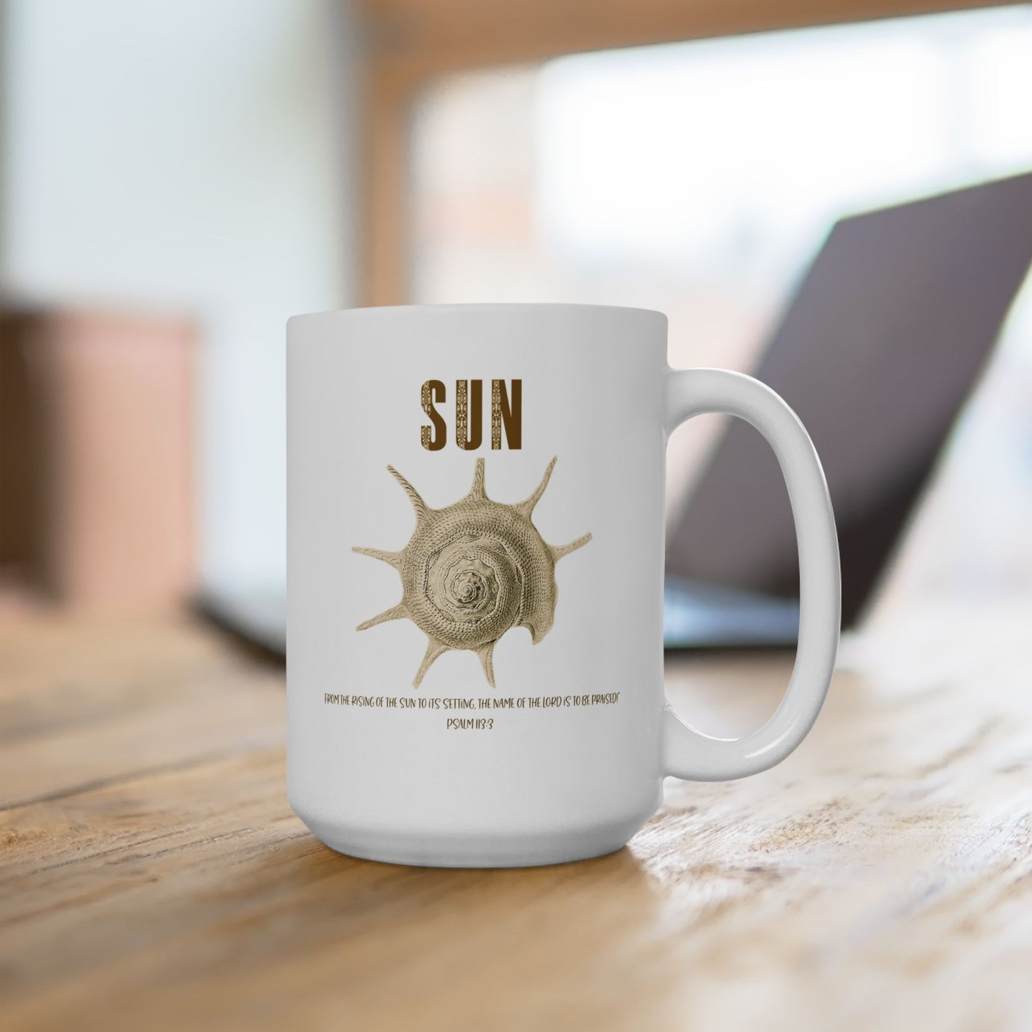 Sun, Salt and Sea- Beach Coffee Mugs, Bible verse mugs, Christian mug, Beach house gifts, Inspirational mugs, Faith mugs, Christian gifts.