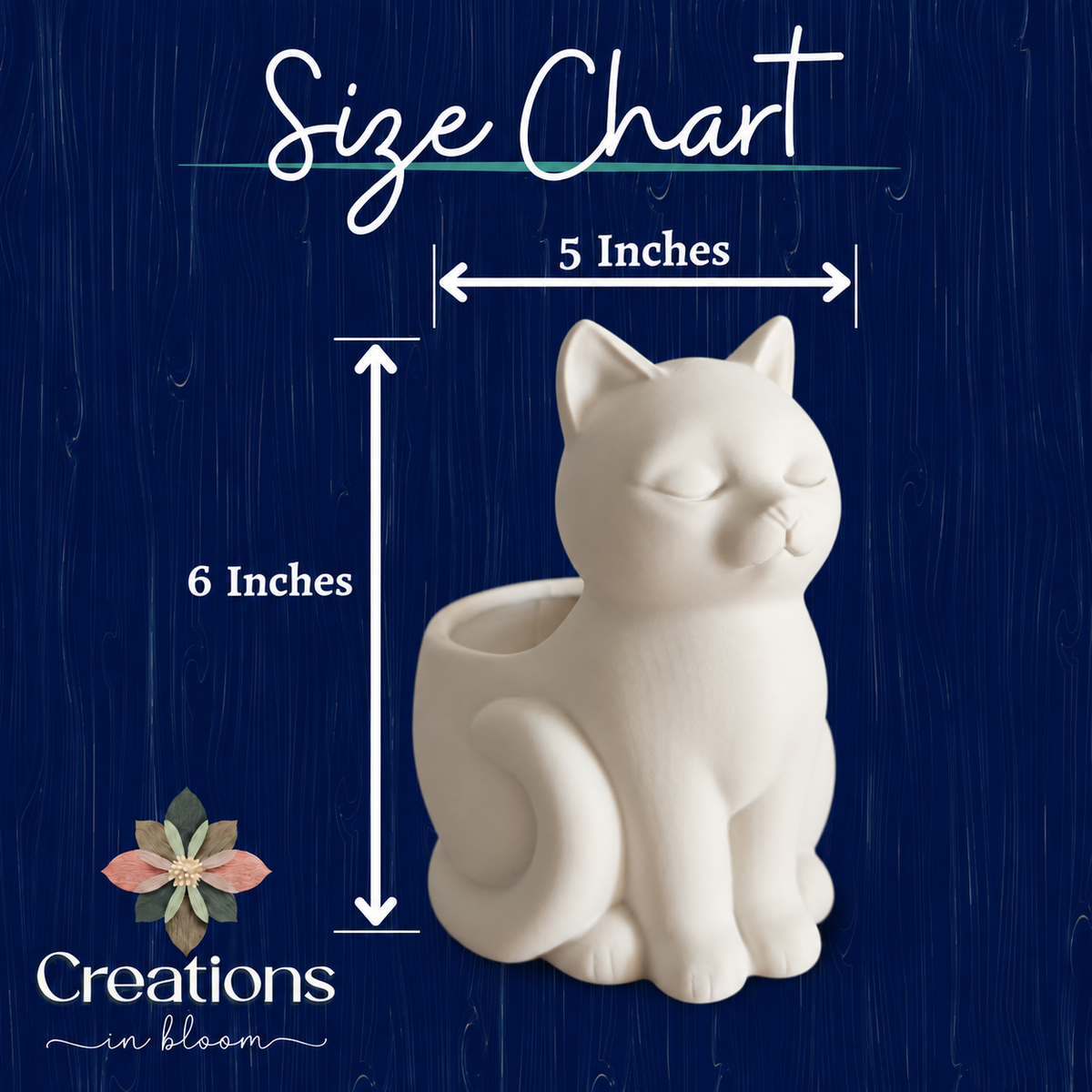 3D Printed Cat Succulent Planter – Cute Kitty Plant Pot | PLA Cat Planter | Cat Lover Gift | Small Indoor Planter | Desk & Window Decor