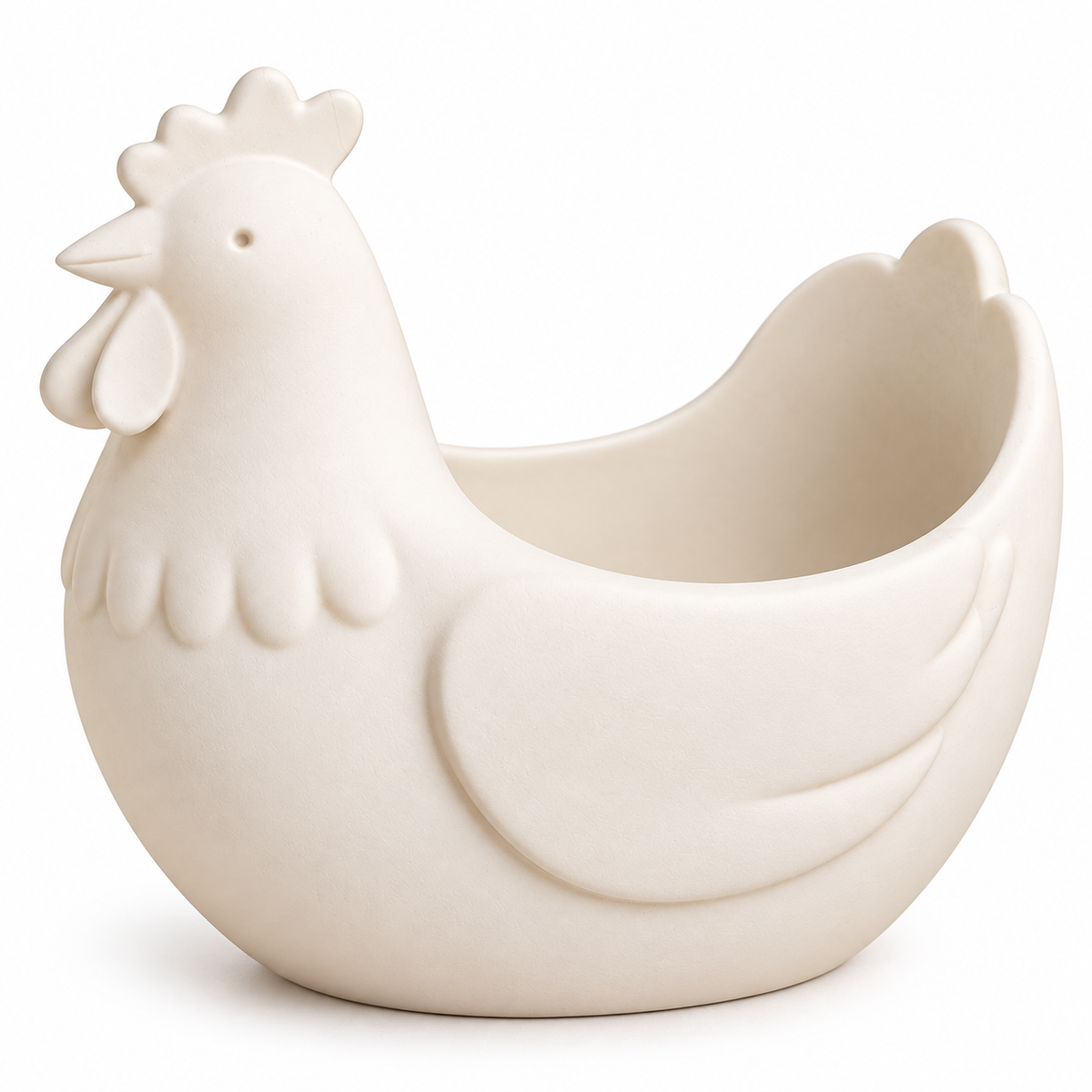 3D Printed Chicken Succulent Planter – Chicken Plant Pot | Farmhouse Garden Decor | PLA Planter | Chicken Lover Gift | Homestead Decor